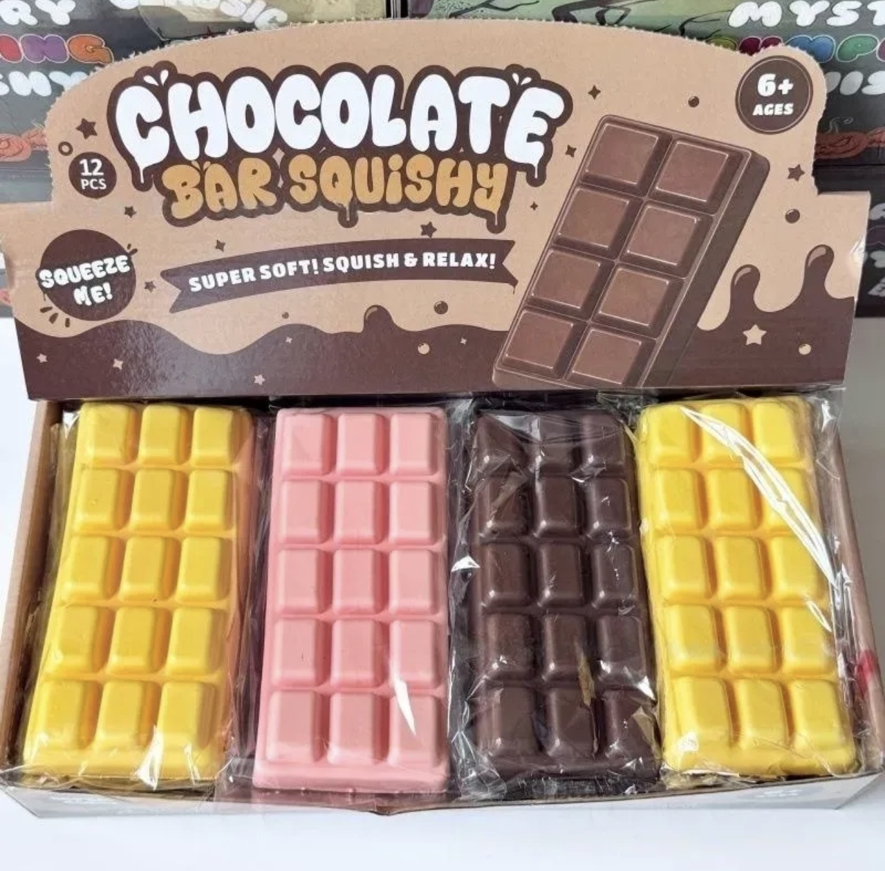 SQUISHY BARRA DE CHOCOLATE