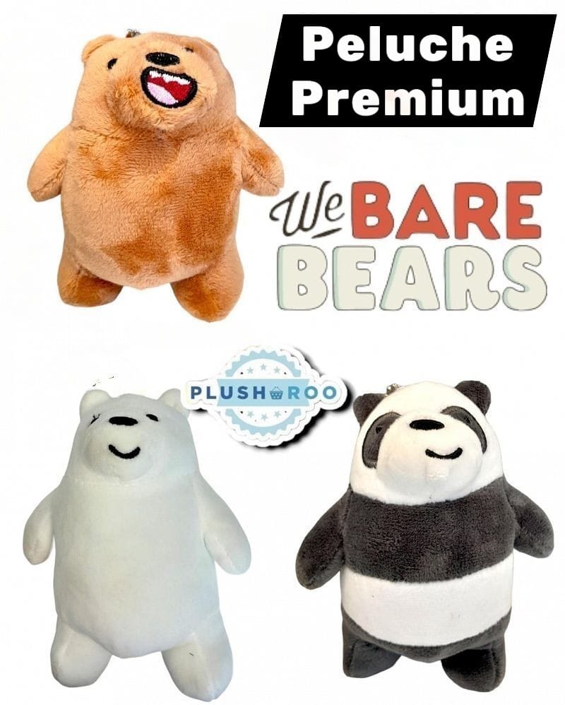 Peluche Premium PLUSHAROO 2023 OSOS ESCANDALOSOS 22cm