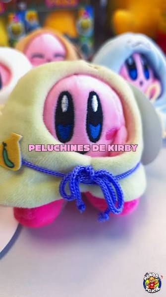 Peluchin Premium Plusharoo Kirby surtido