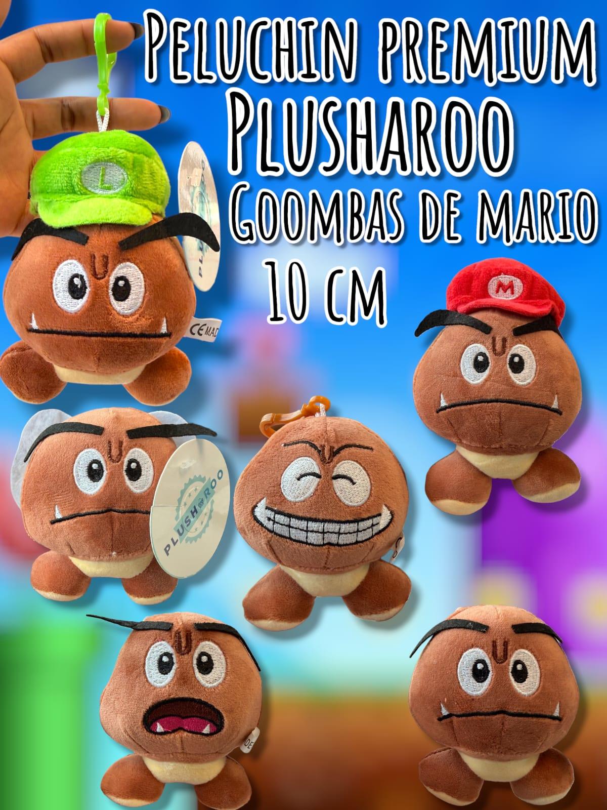 Peluchin Premium PLUSHAROO GOOMBAS DE MARIO