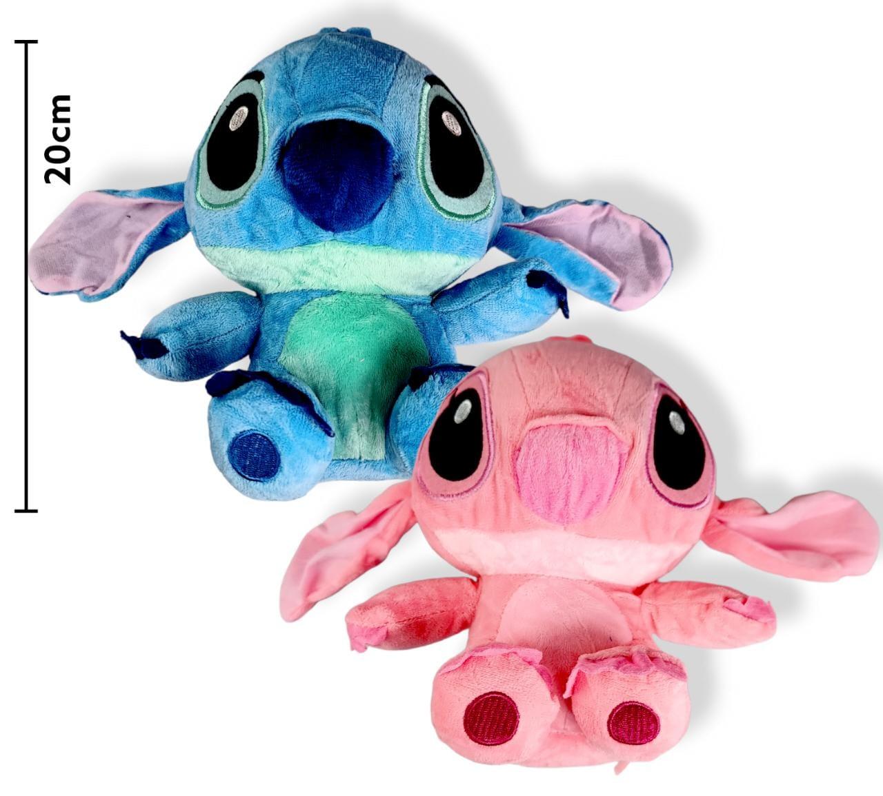 Peluche stitch y Angel 20cm