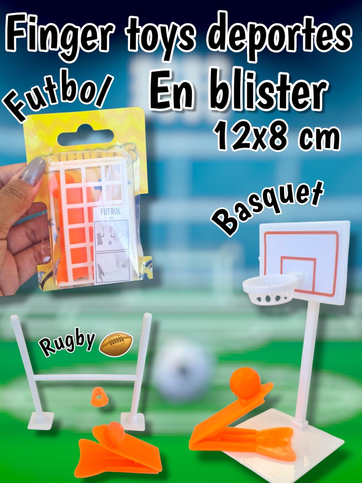 Finger Toys deportes  en Blister