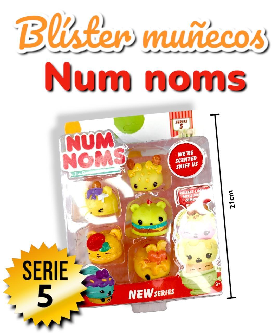 BLISTER MUNEQUITOS NUM NOMS 21CM