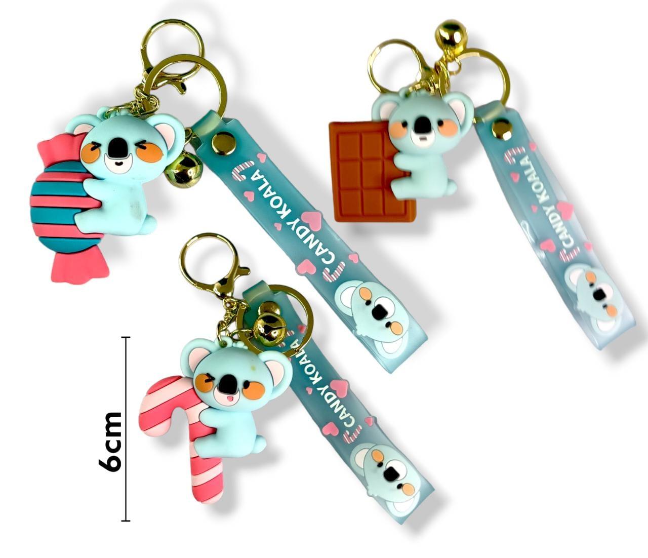 Llavero De Goma Premium Candy Koala 6Cm