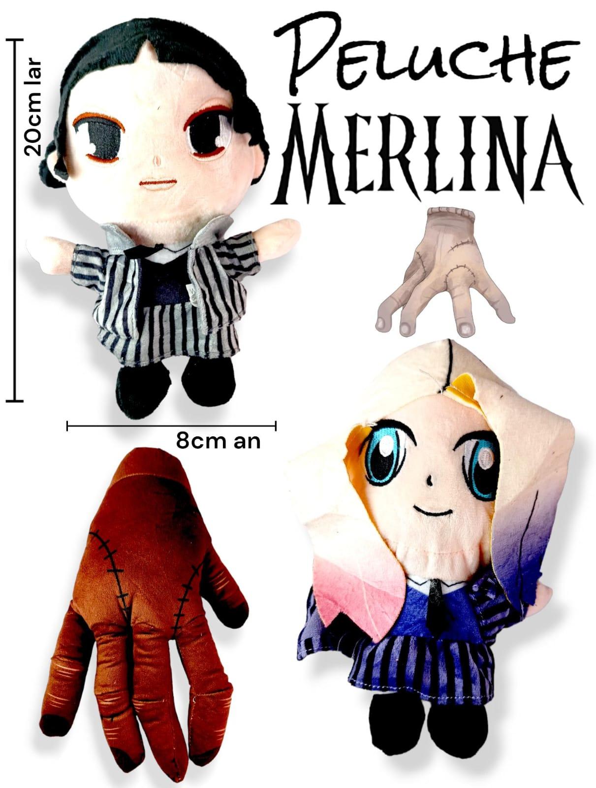 Peluche Merlina Surtidos 20cm ESTRENO 2DA TEMPORADA AGOSTO 25