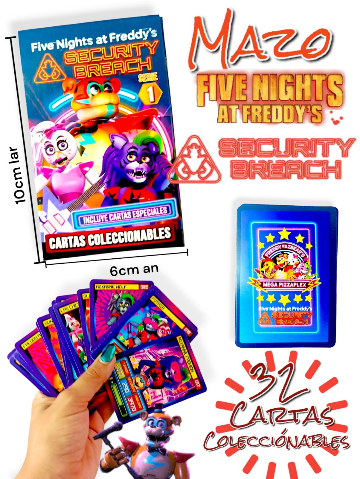 Mazo de Cartas FIVE NIGHTS AT FREDDY`S SECURITY BREACH