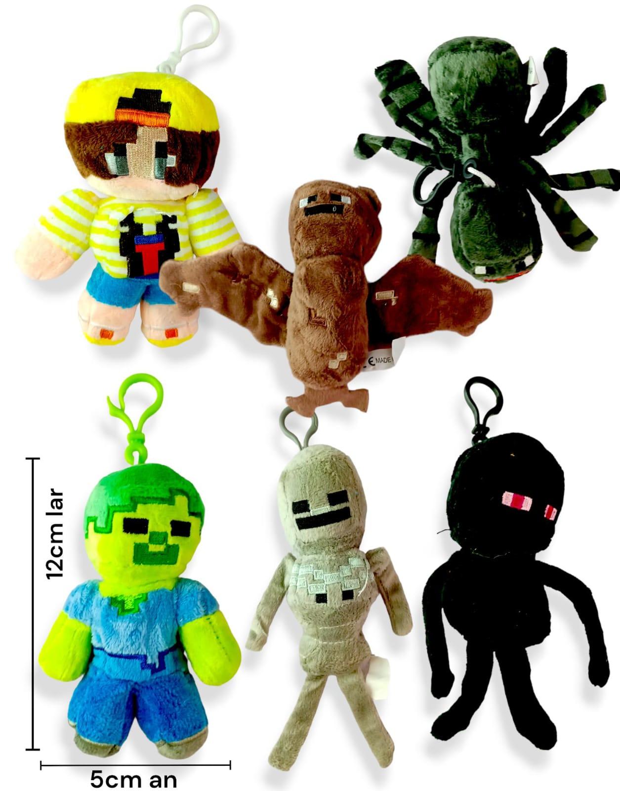 Peluchin Llavero Minecraf 12cm