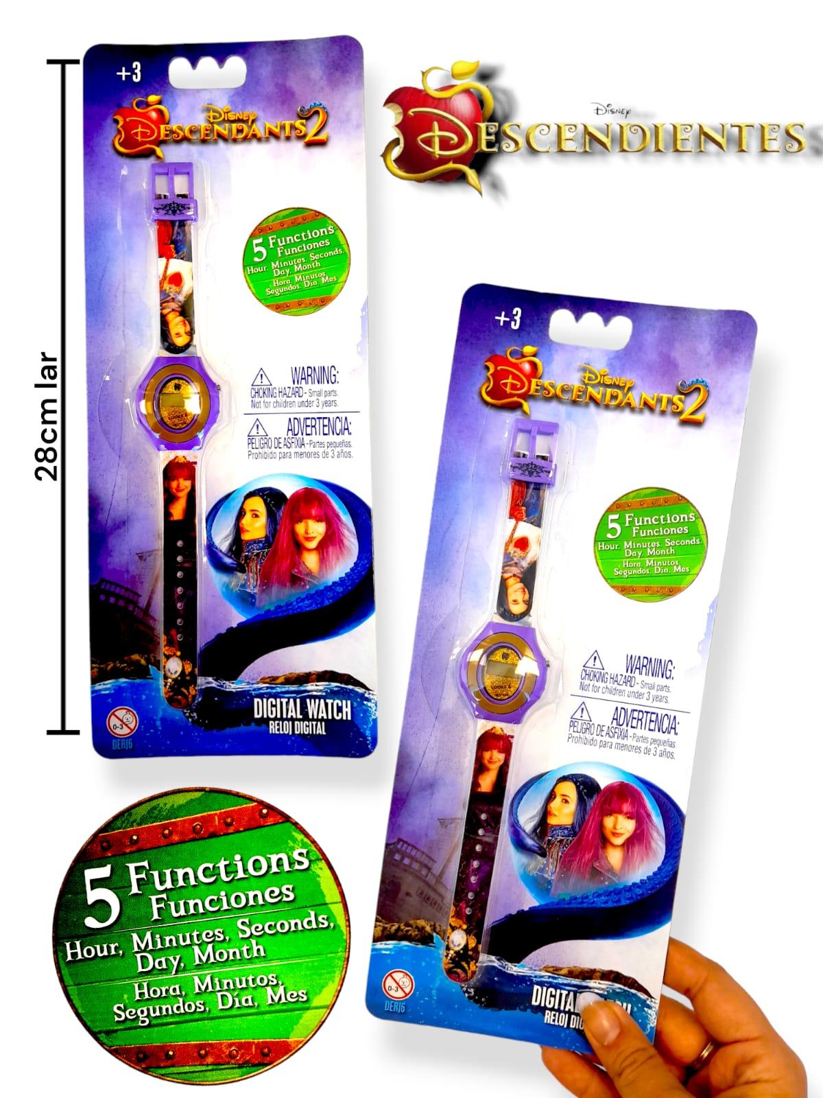RELOJ PULSERA EN BLISTER "DESCENDANTS"