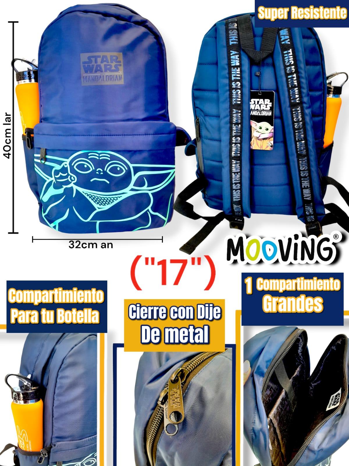 MOCHILA STAR WARS YODA Mooving original ("17")