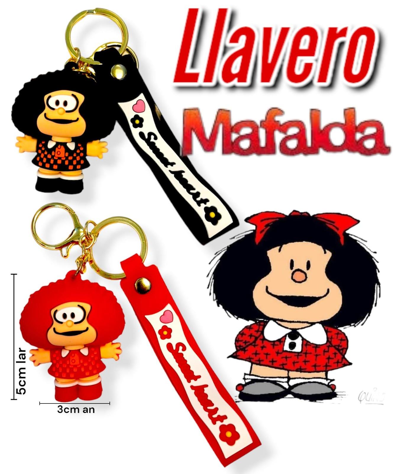 Llavero De Goma Premium MAFALDA