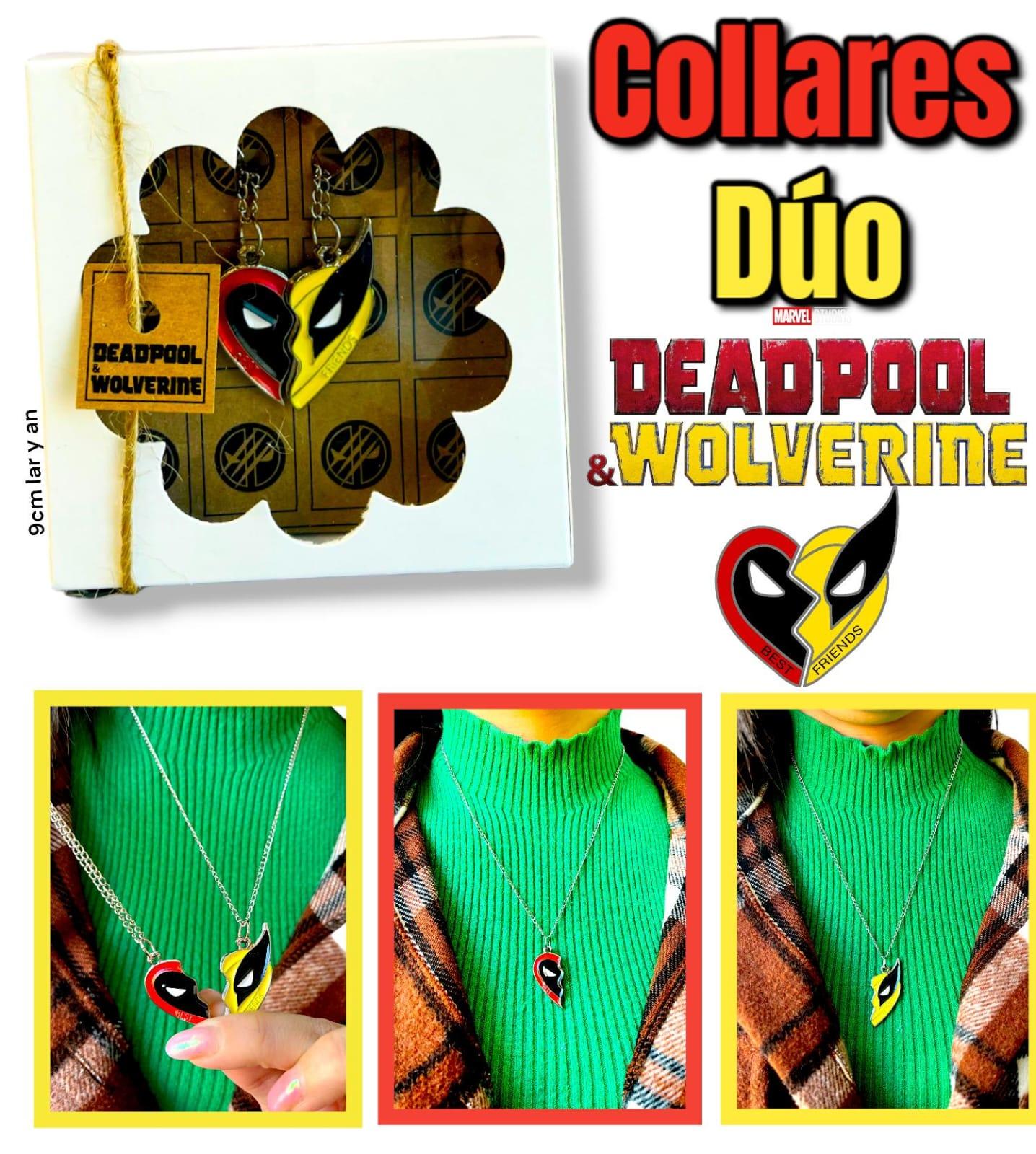 Collares Duo DEADPOOL Y WOLVERINE