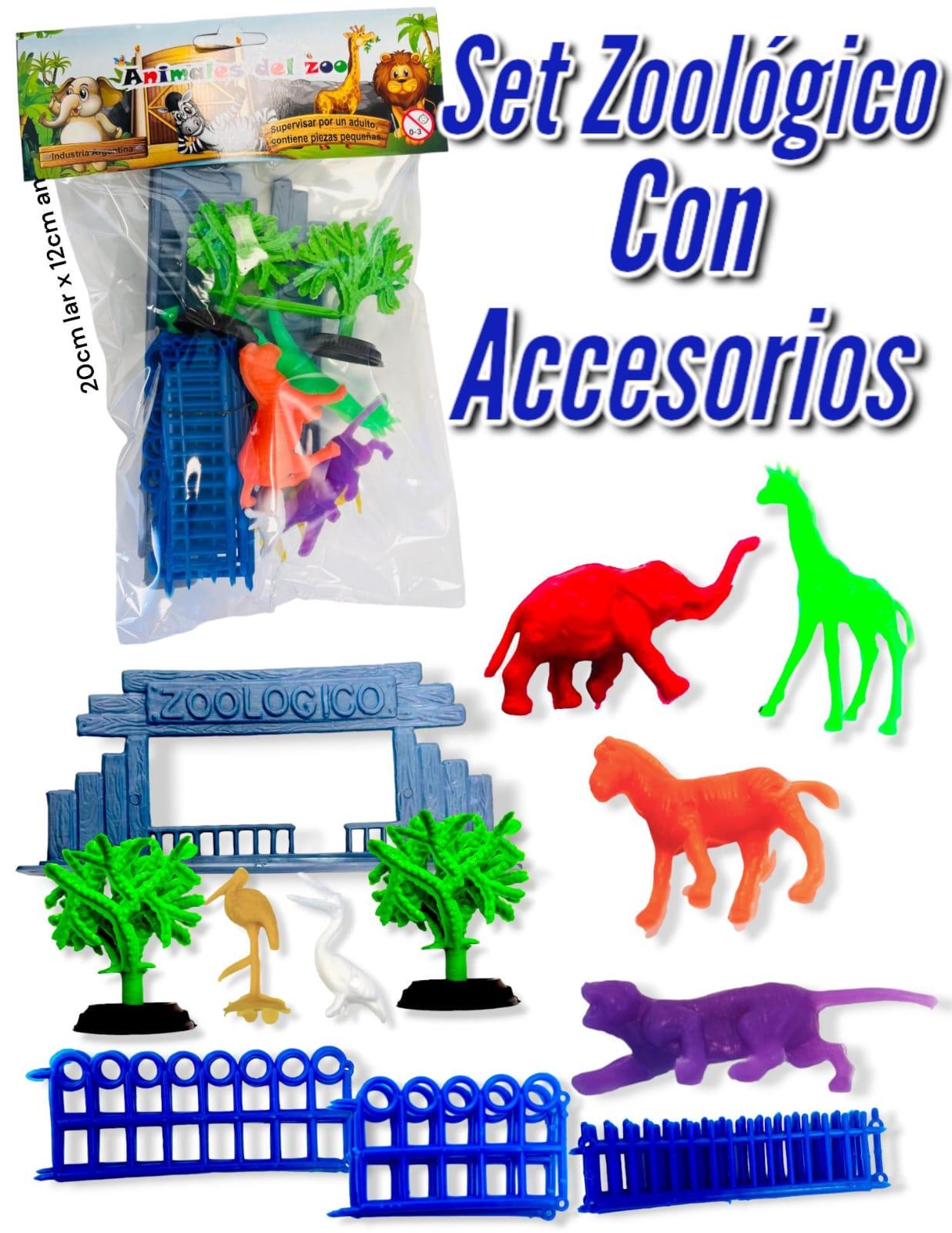 Set ZOOLOGICO Con Accesorios