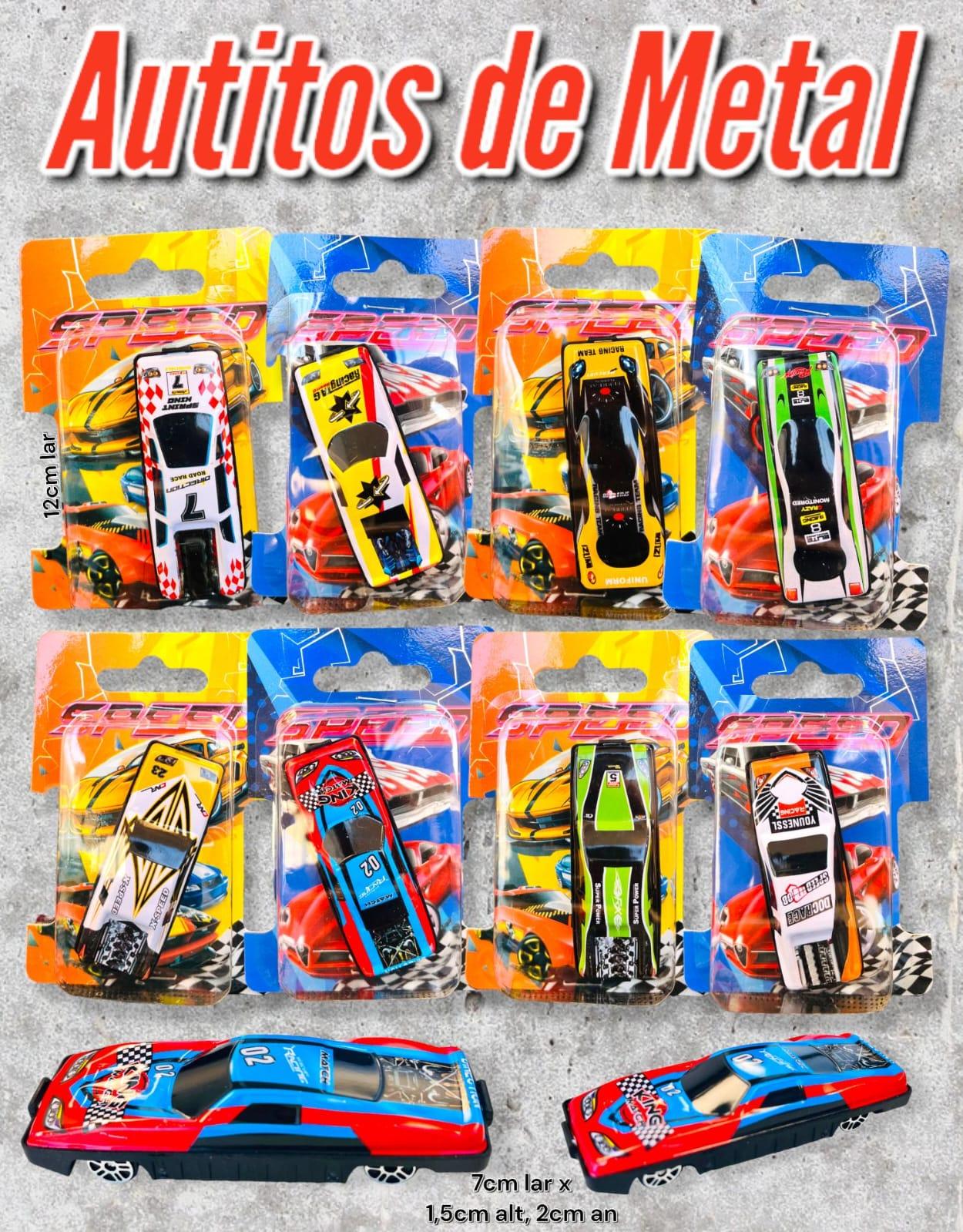 Autitos de chapa escala 1:72  En Blister