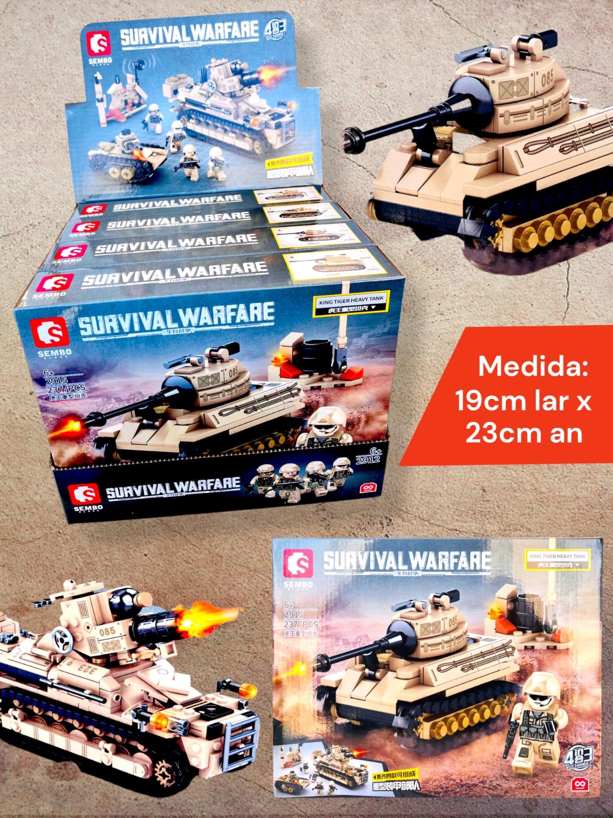 Block Survival Warfare 4 en 3 MILITARY SEMBO