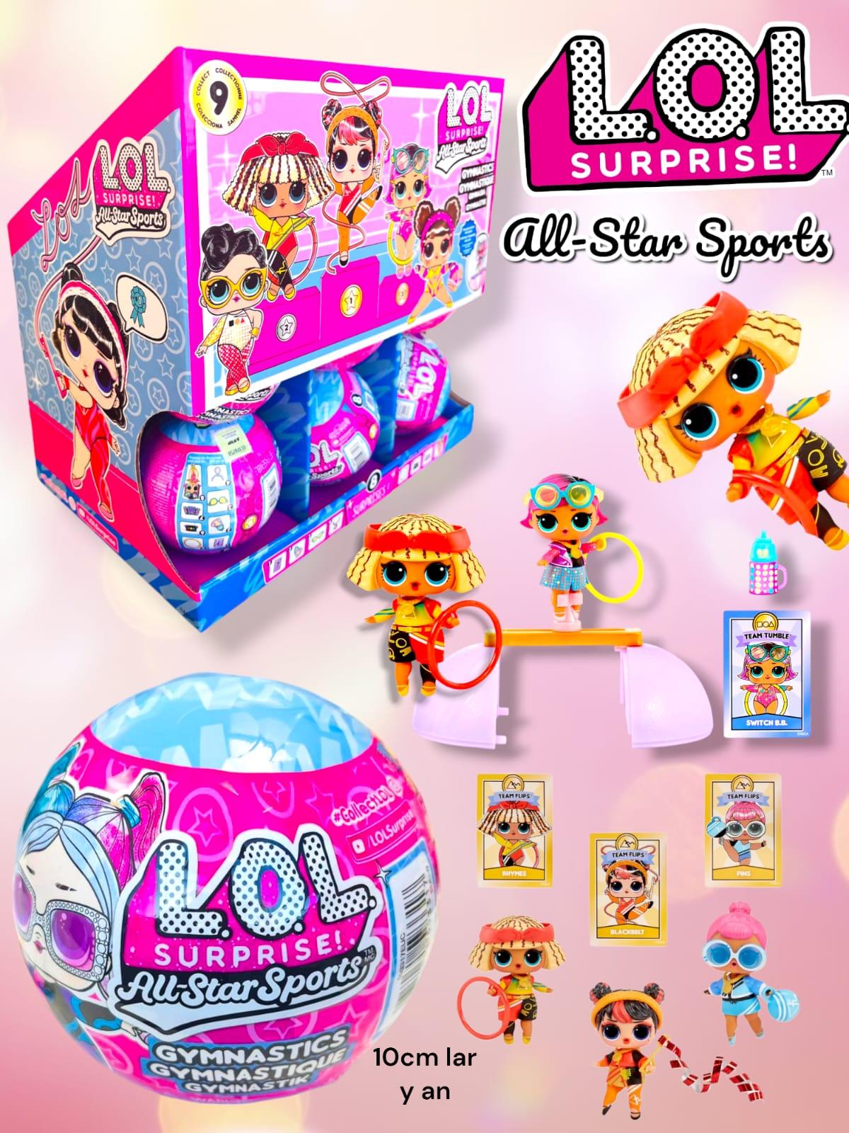 LOL Surprise! 09cm. Surtido con Exhibidor "All Star Sports