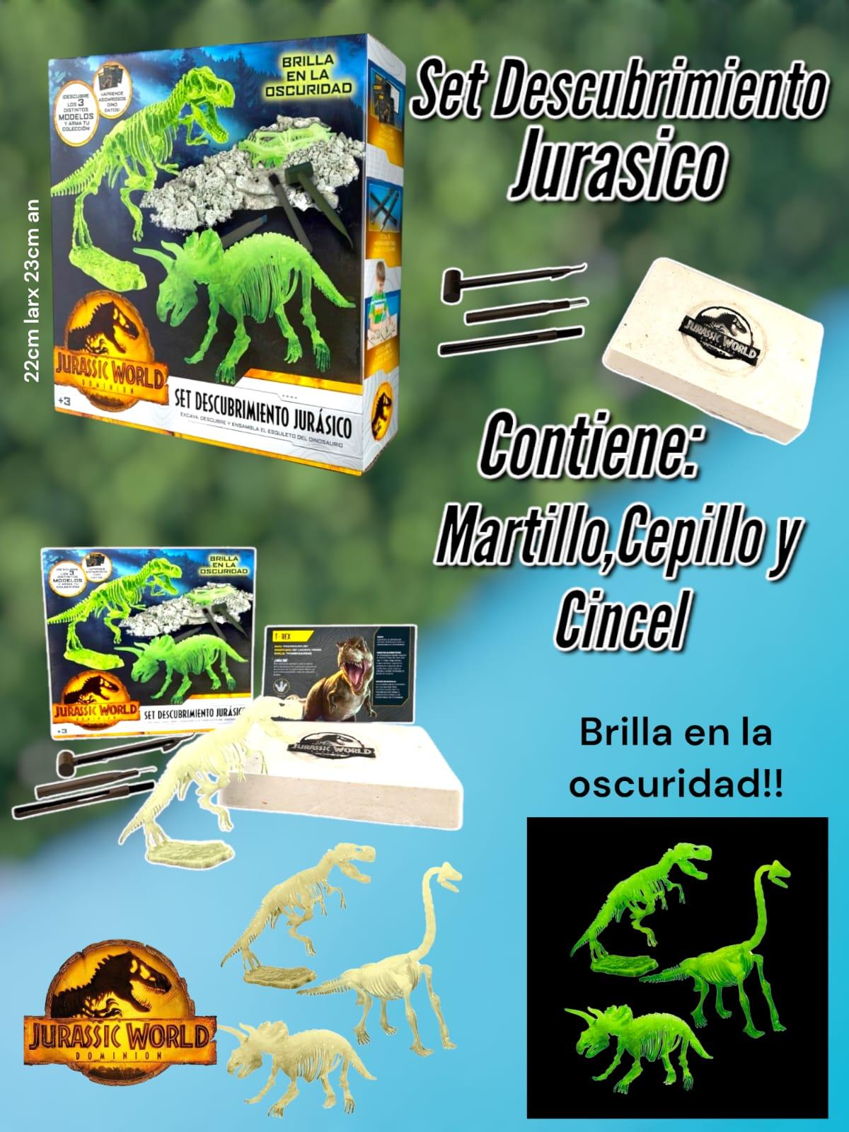 DINO SET DESCUBRIMIENTO JURASICO