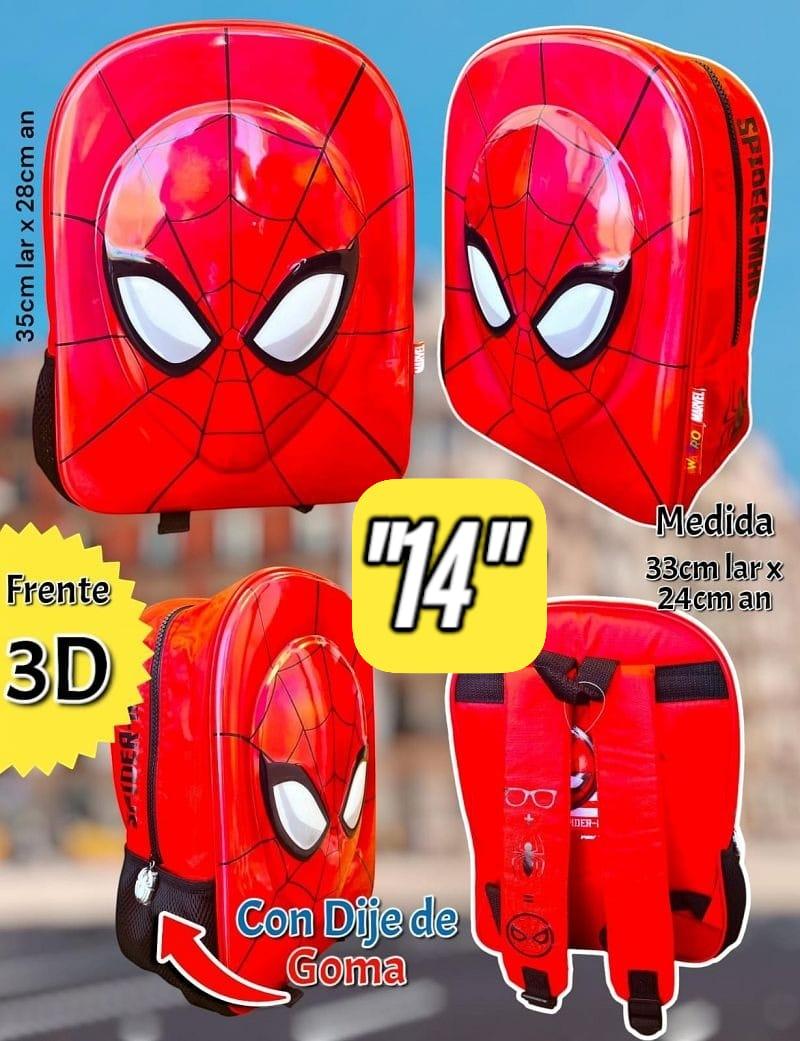 Mochila Frente 3D "14" Spiderman