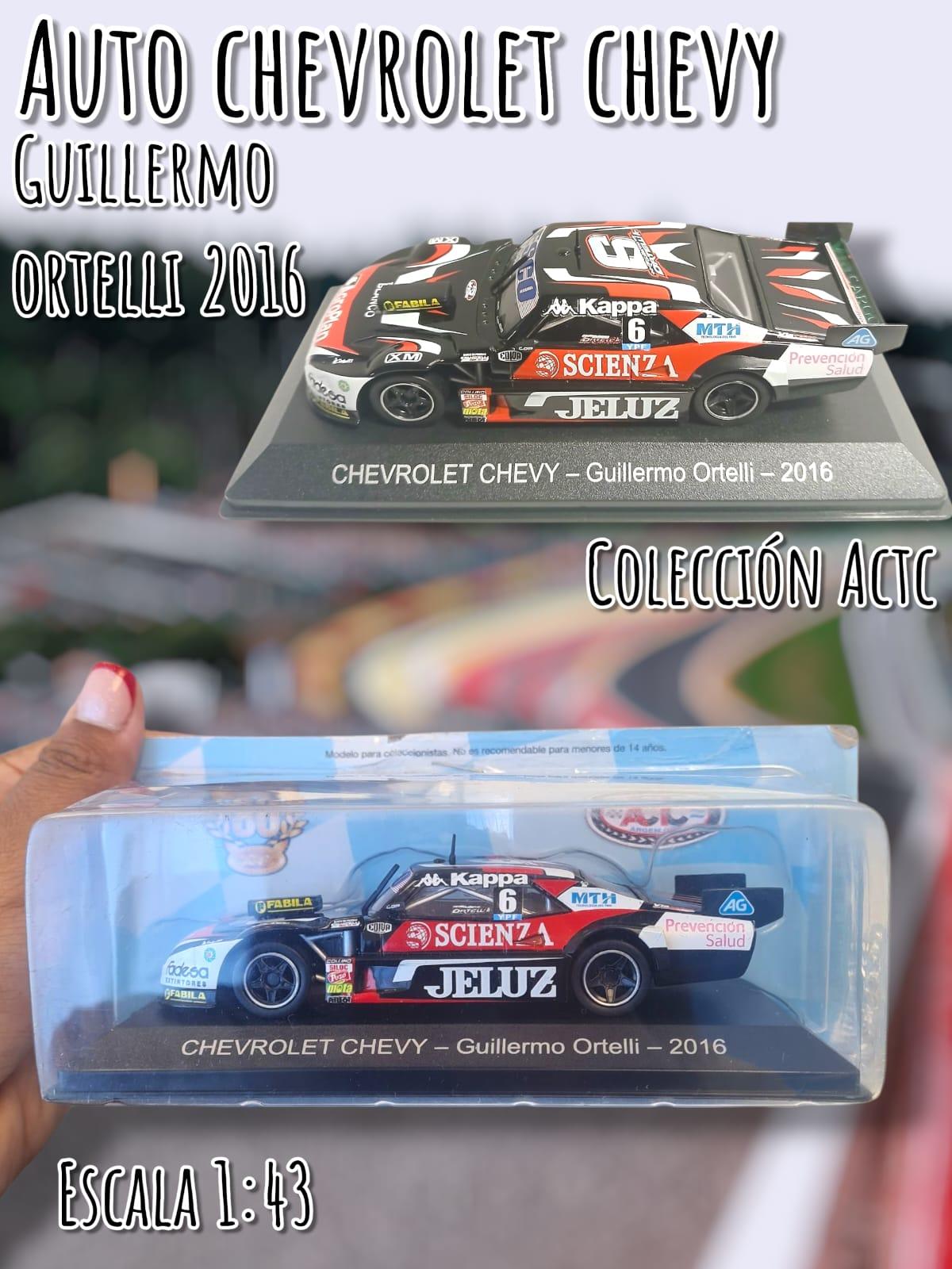 Auto Chevrolet Chevy - Guillermo Ortelli 2016 Coleccion TC Escala 1.43