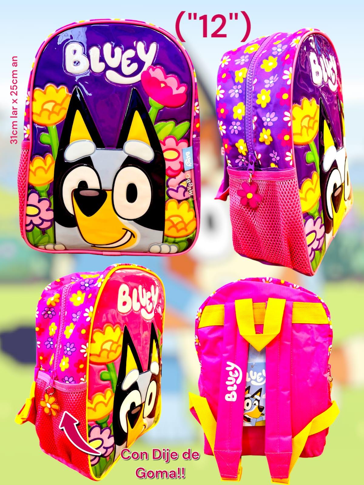 Mochila "12'' Bluey Flowers