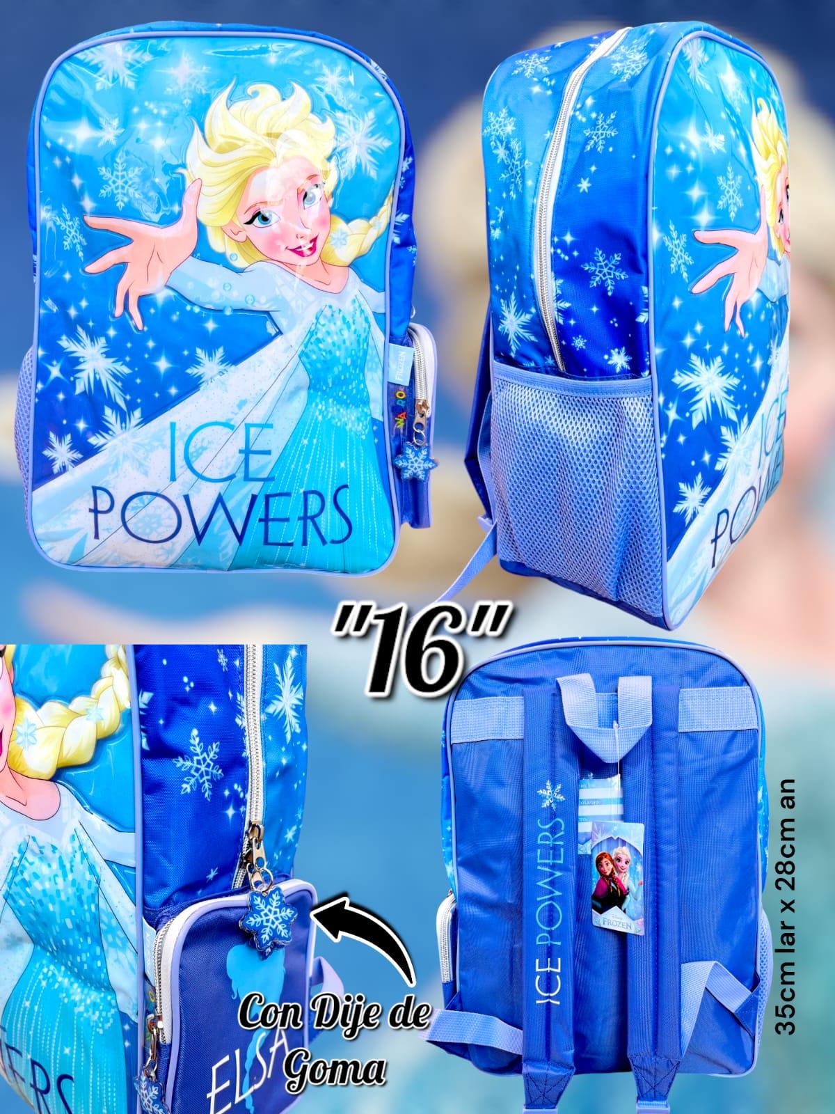 Mochila "16'' Frozen Elsa Ice Powers
