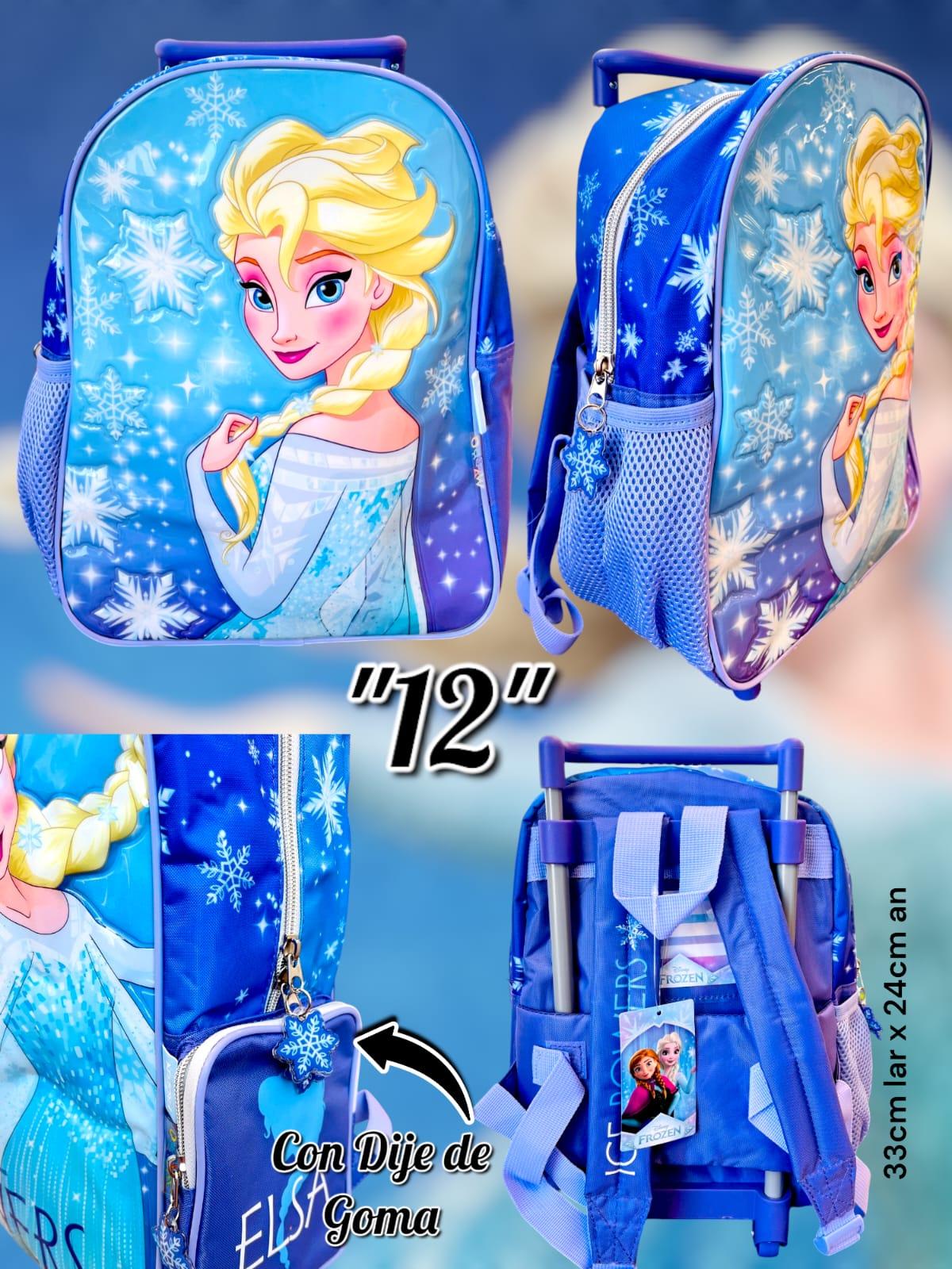 Mochila Carro "12'' Frozen Elsa