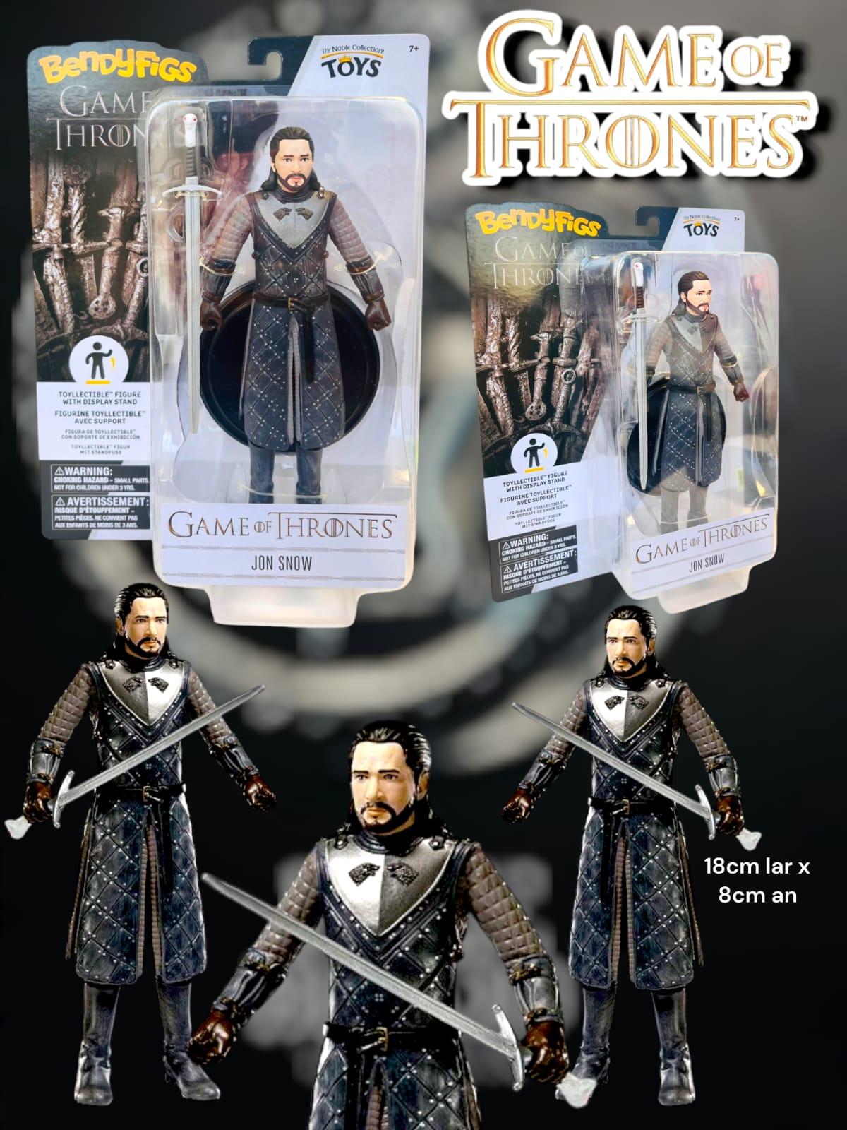 Figura Game of Thrones: "Jon Snow" Bendy Figs