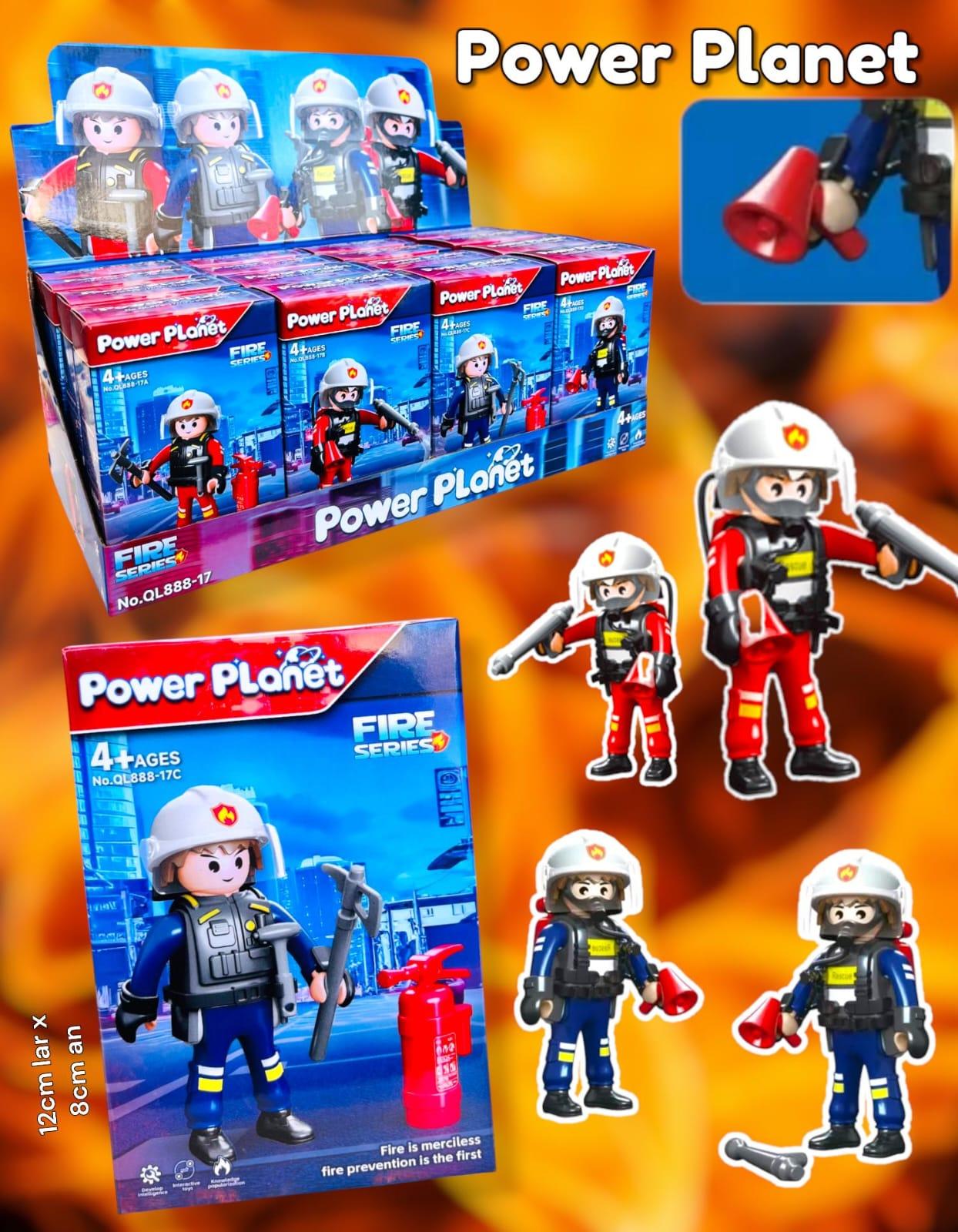Bombero Assemble con Accesrios Power Planet