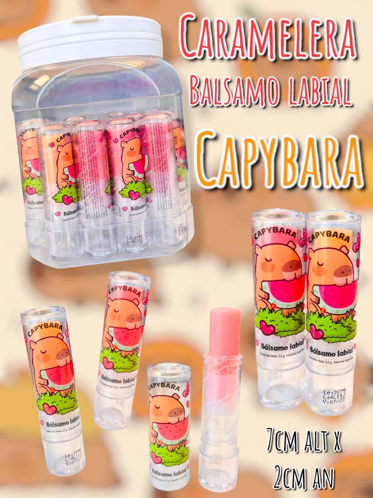 Caramelera Balsamo Labial Capybara