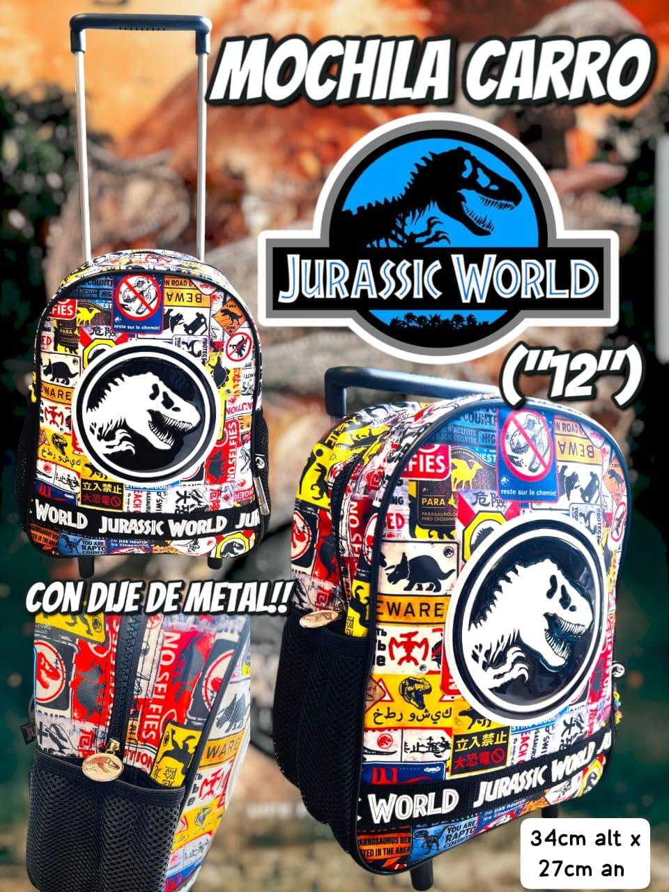 Mochila Carro ("12") Jurassic World