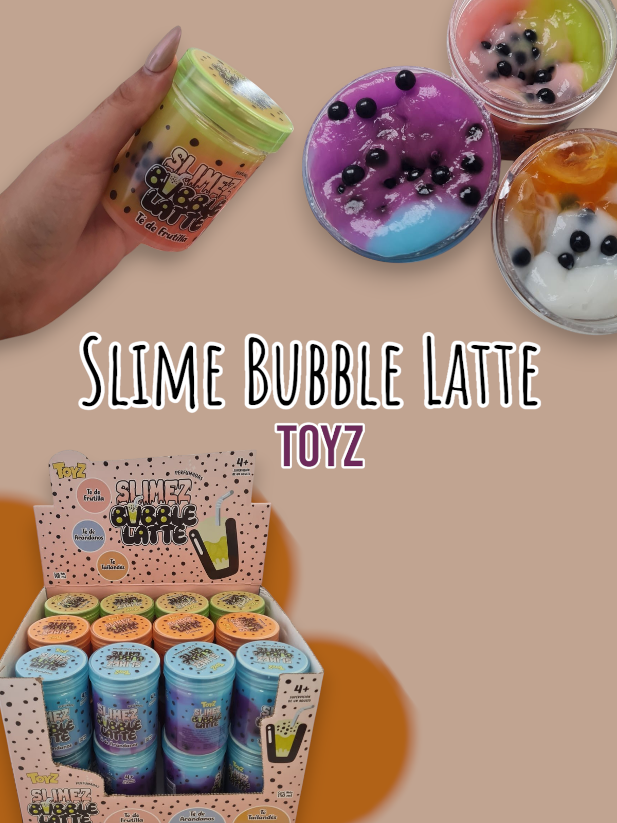 Slime Bubble Latte Toyz