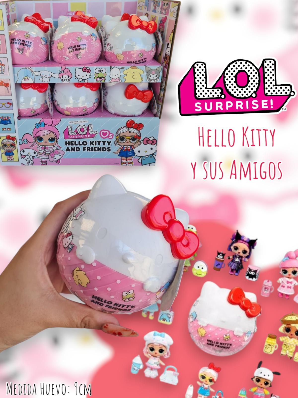 LOL Surprise! "Hello Kitty y sus Amigos" 09cm Surtido con Exhibidor