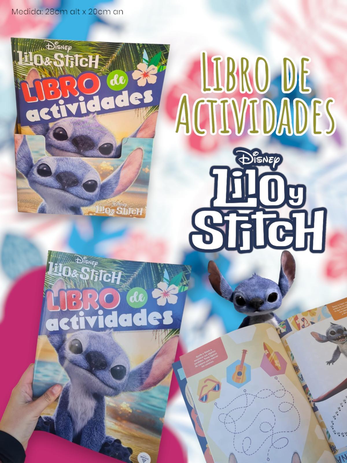 Libro Actividades  Lilo Y Stitch original