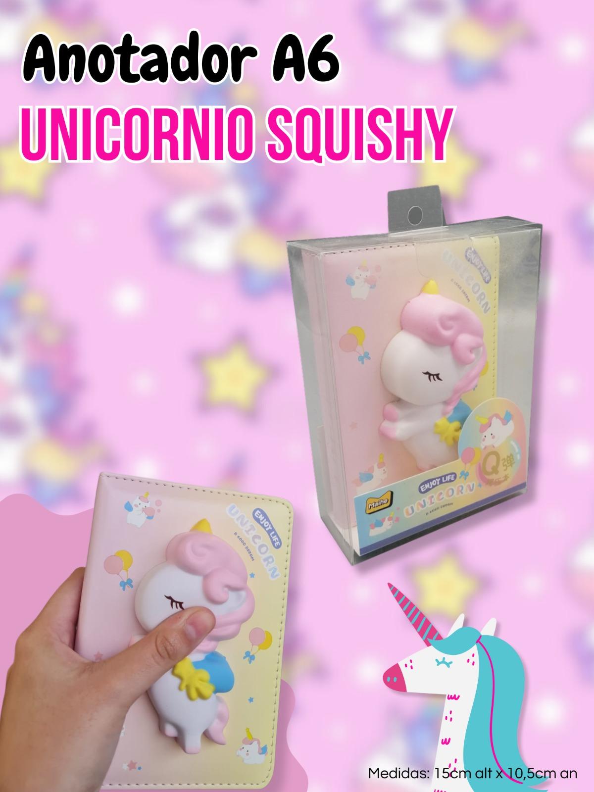 Anotador A6 Unicornio Squishy