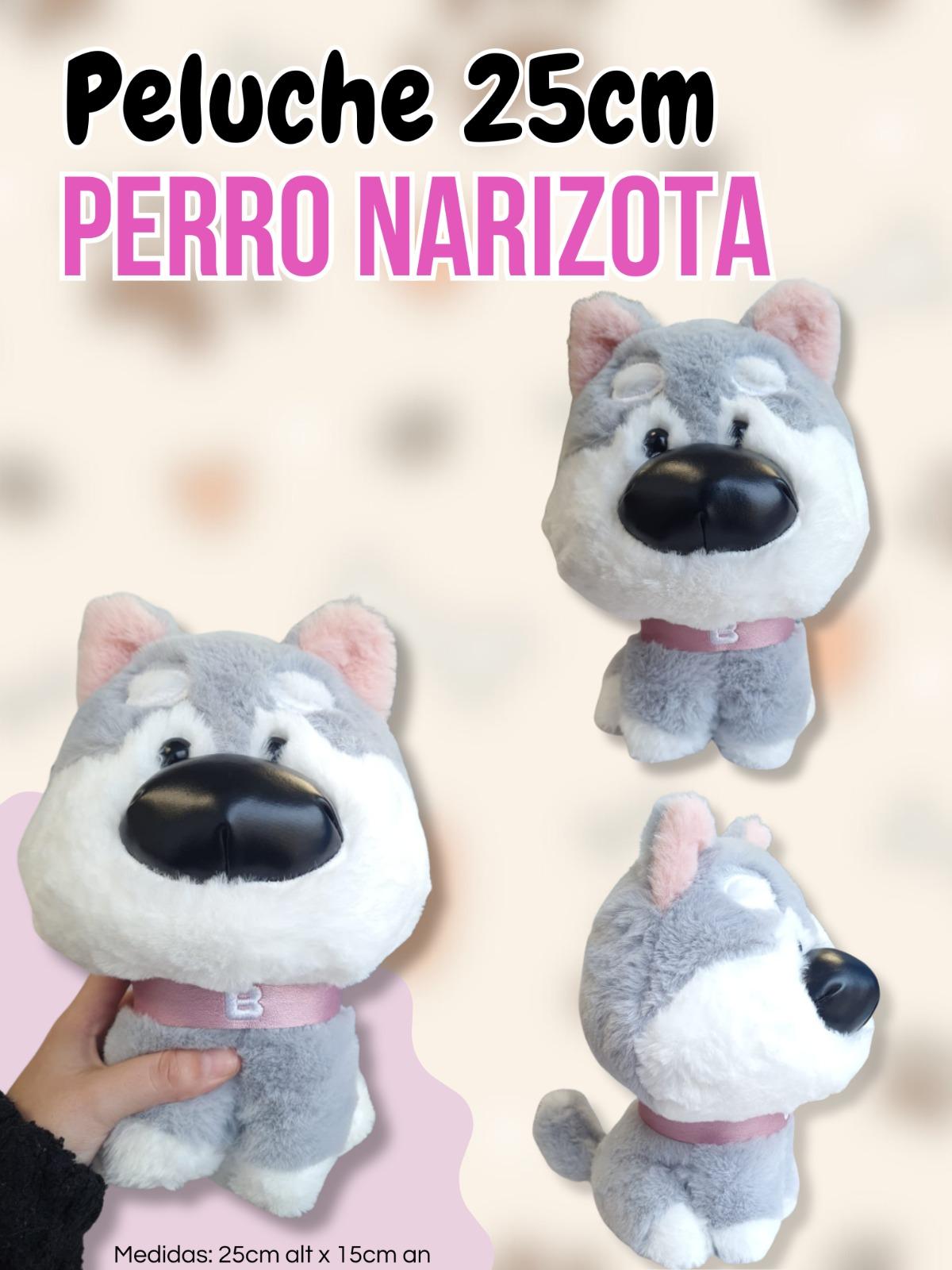 Peluche Perro Narizota 25cm