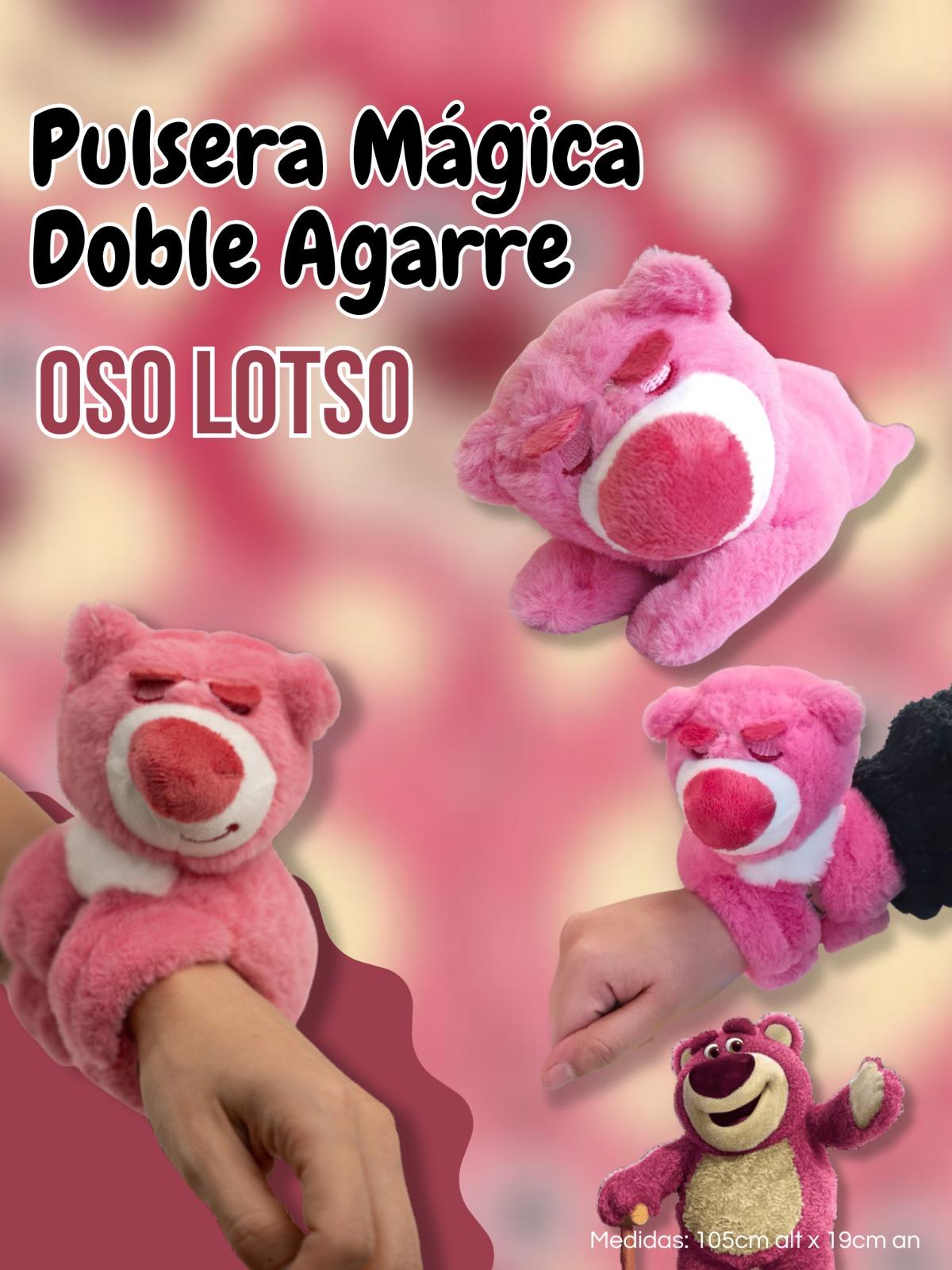 Pulsera Magica Doble Agarre Peluche Oso Lotso