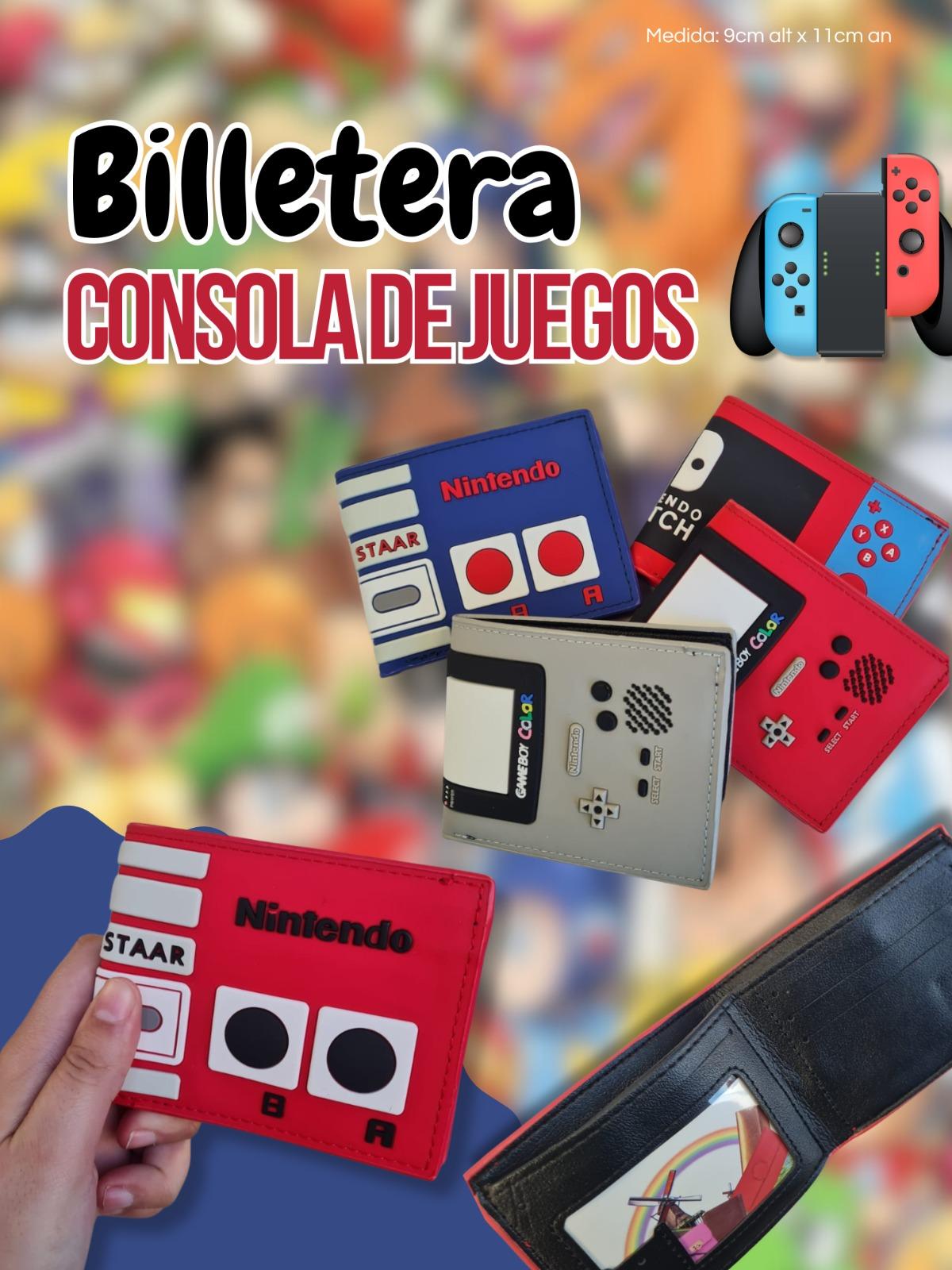 Billetera Consola de Juegos Modelos Surtidos