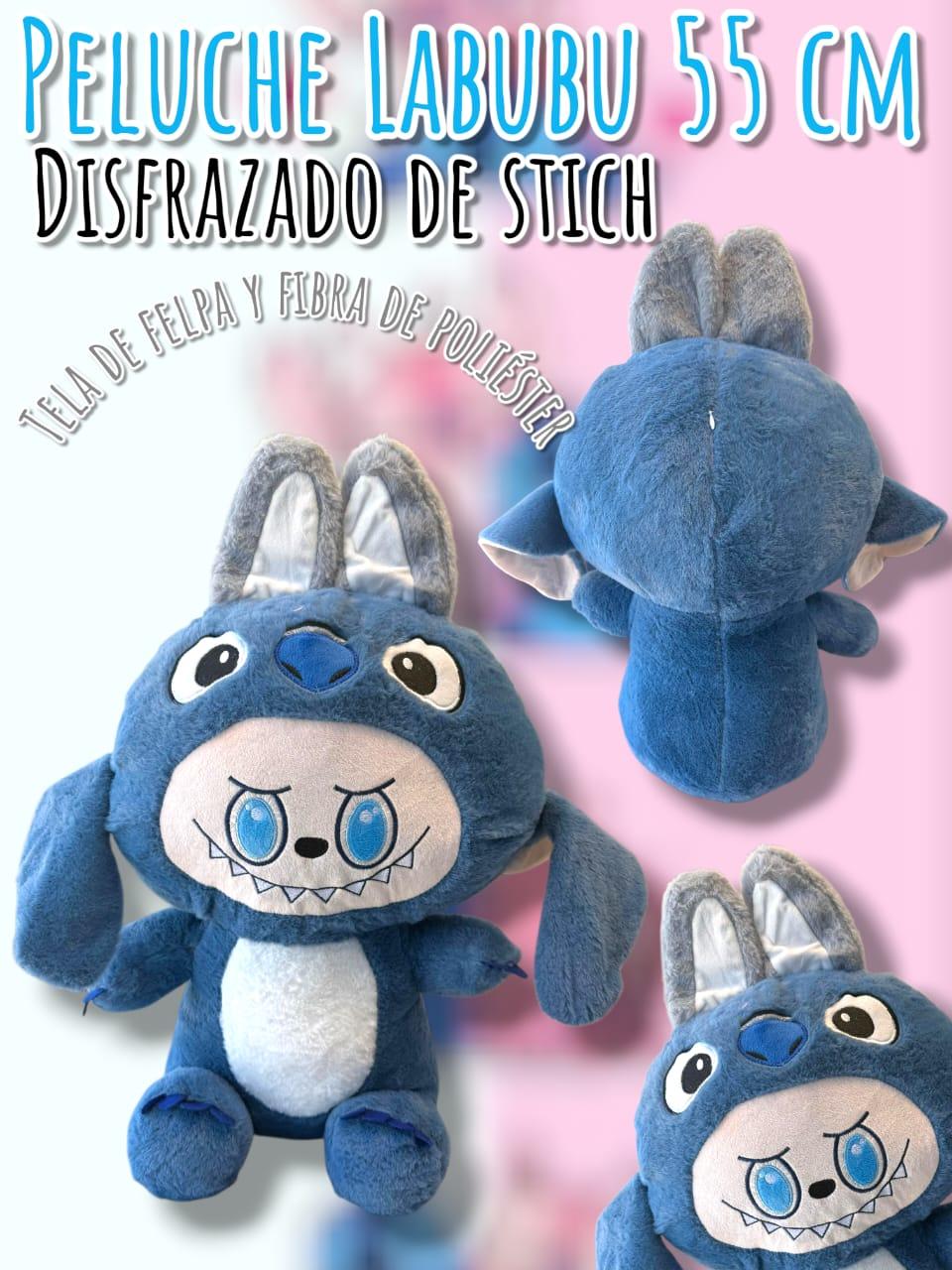 Peluche Grande Labubu Disfrazado stich 