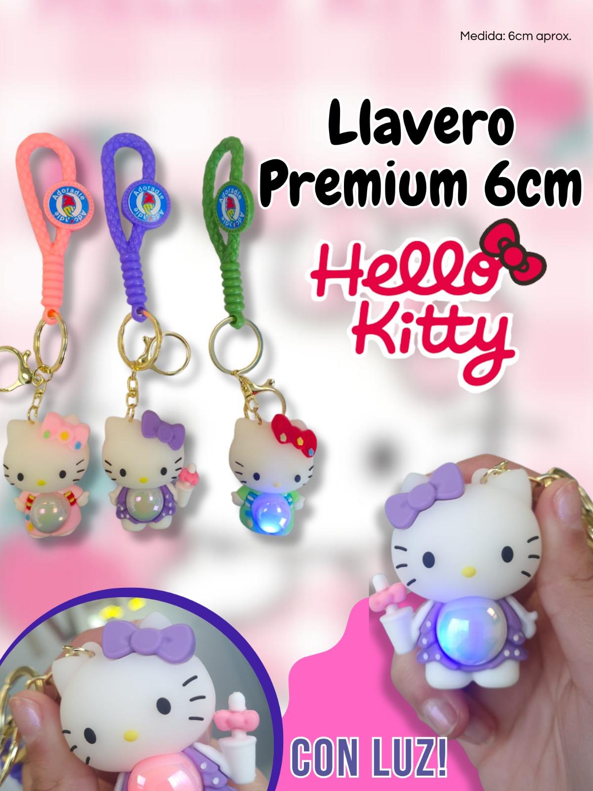 Llavero Premium con Luz Hello Kitty 6cm