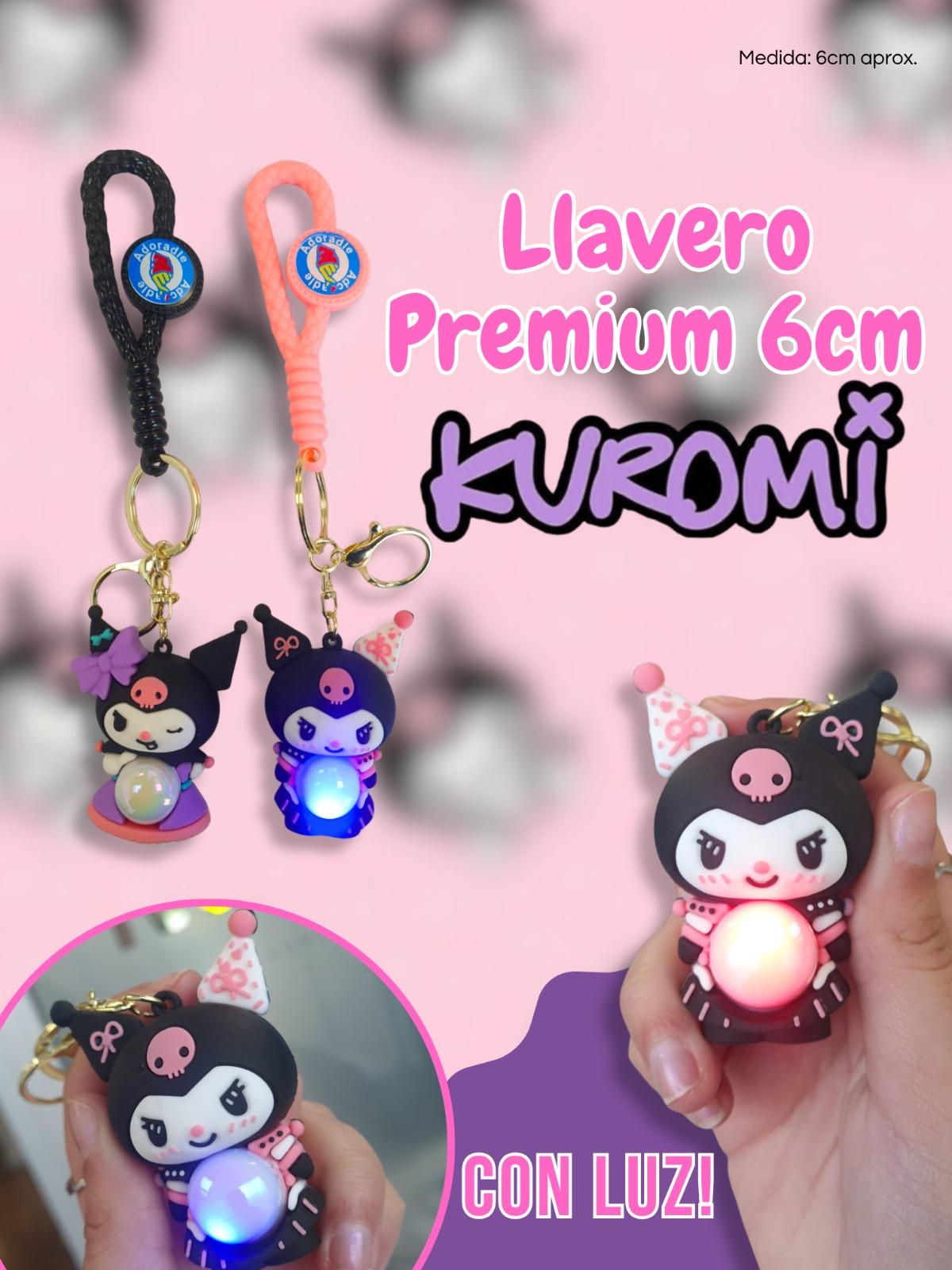 Llavero Premium con Luz Kuromi 6cm