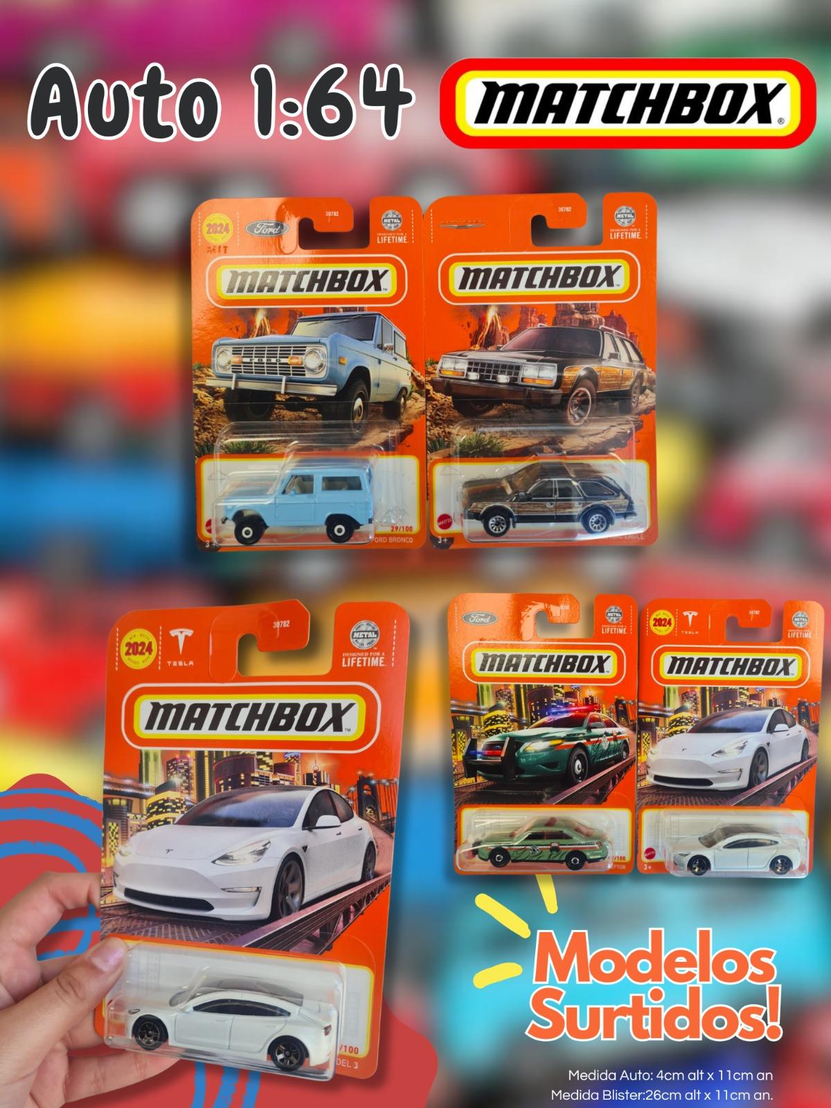Auto 1:64 Matchbox Modelos Surtidos ORIGINAL