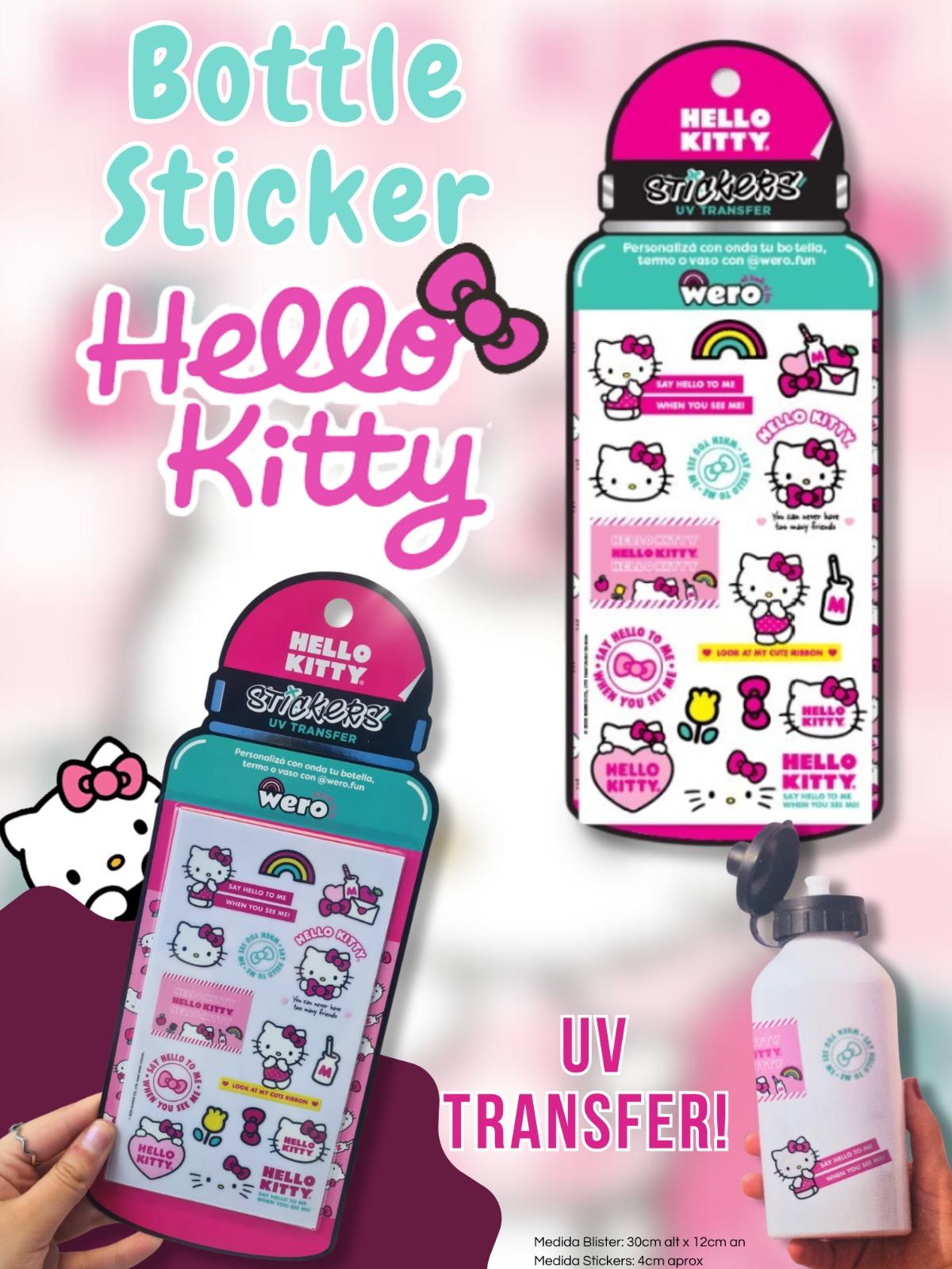 Bottle Sticker Hello Kitty