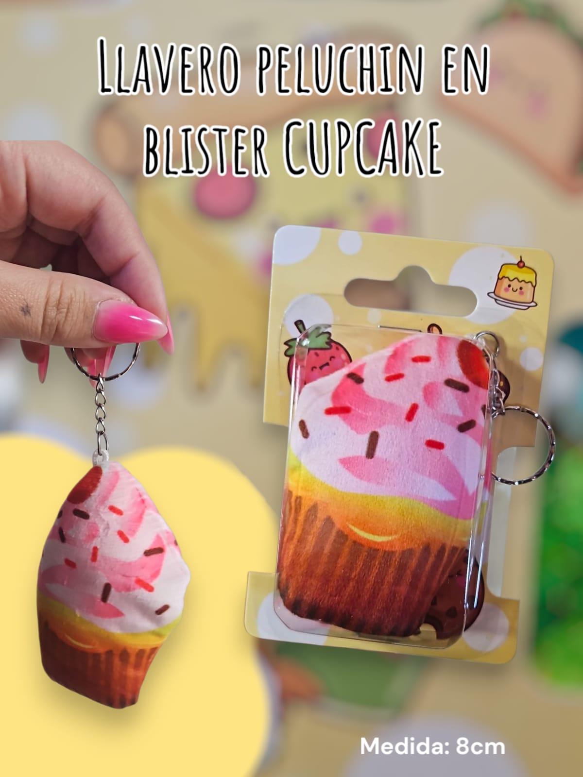 Llavero Peluchin en Blister muffin