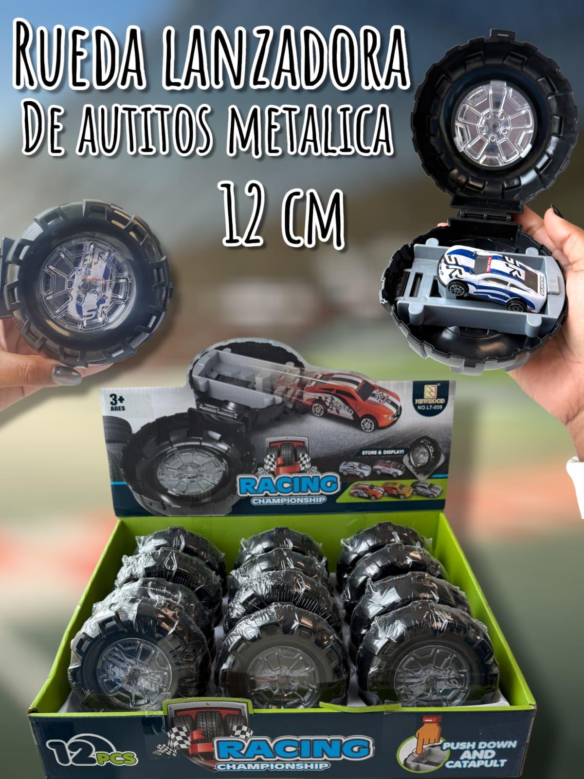 Rueda Lanzadora De Autitos Metalicas