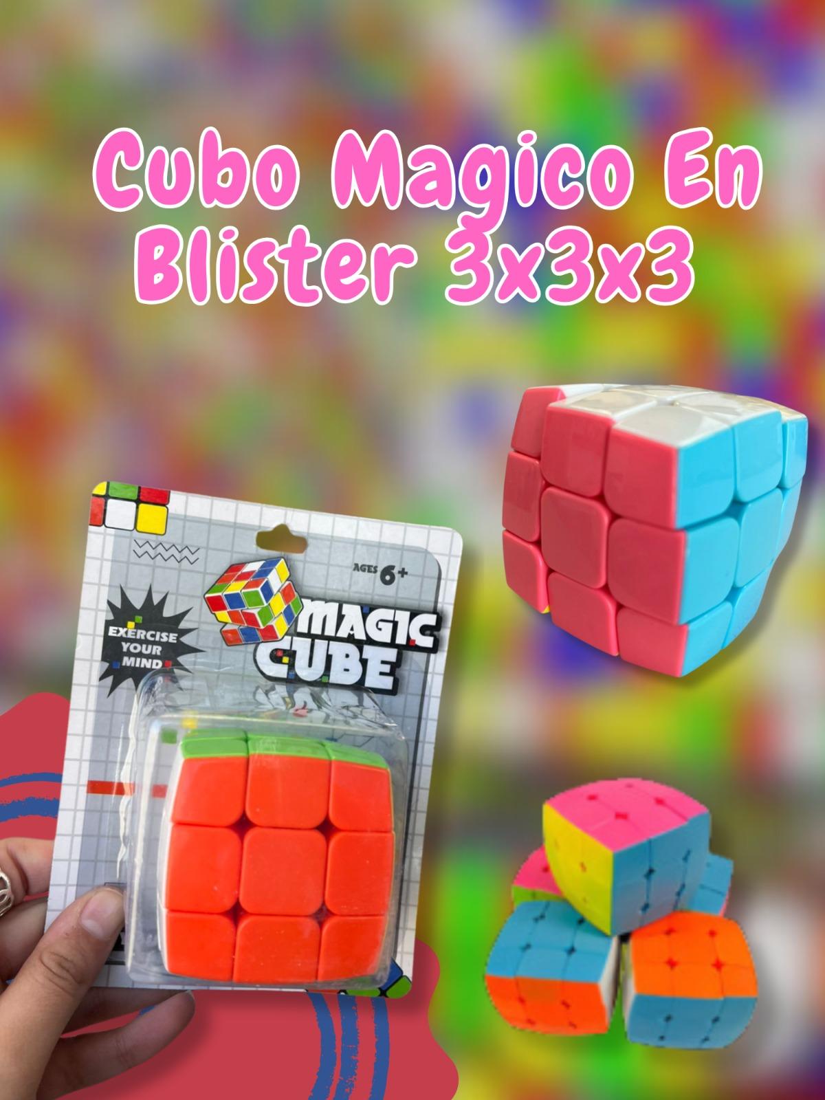 Cubo Magico En Blister 3x3x3