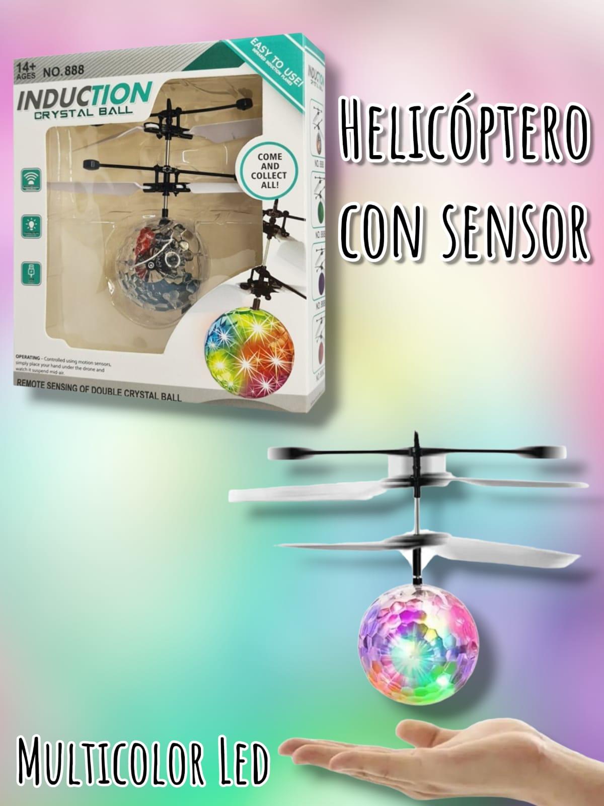 HELICOPTERO 888 con sensor en caja