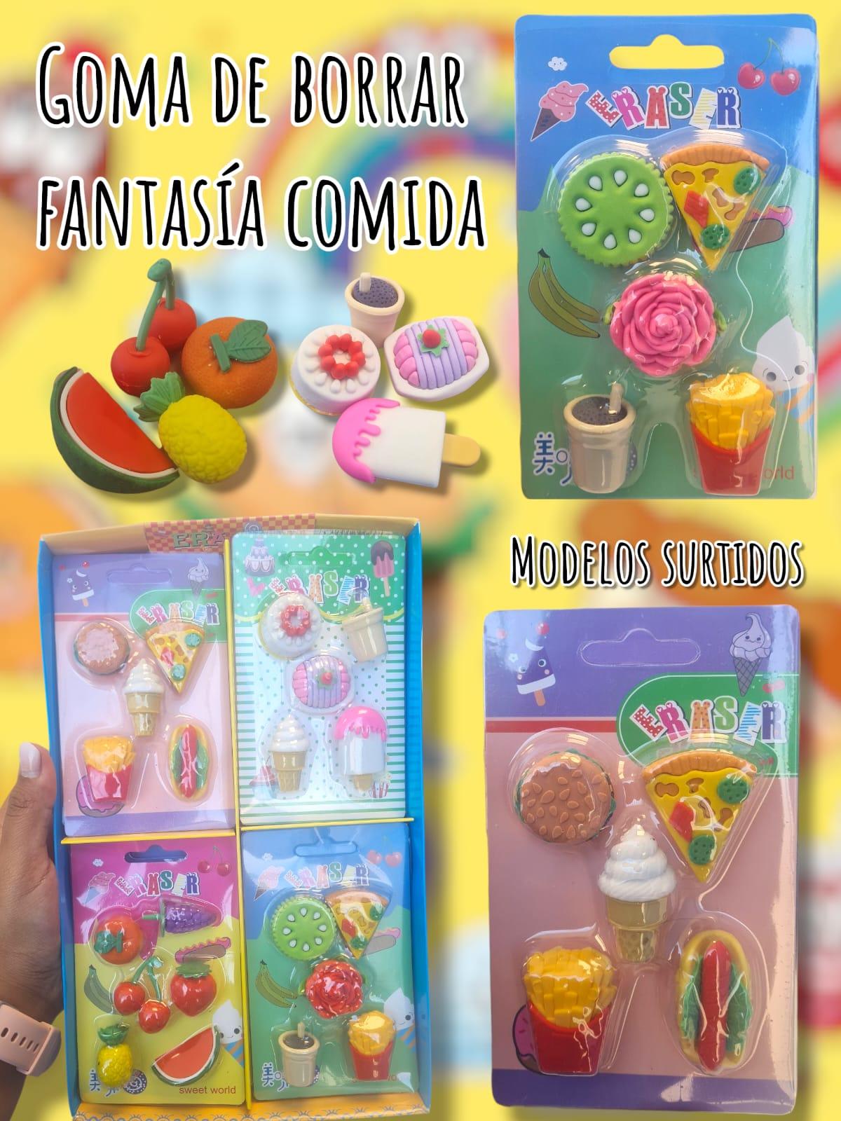 GOMA FANTASIA COMIDA