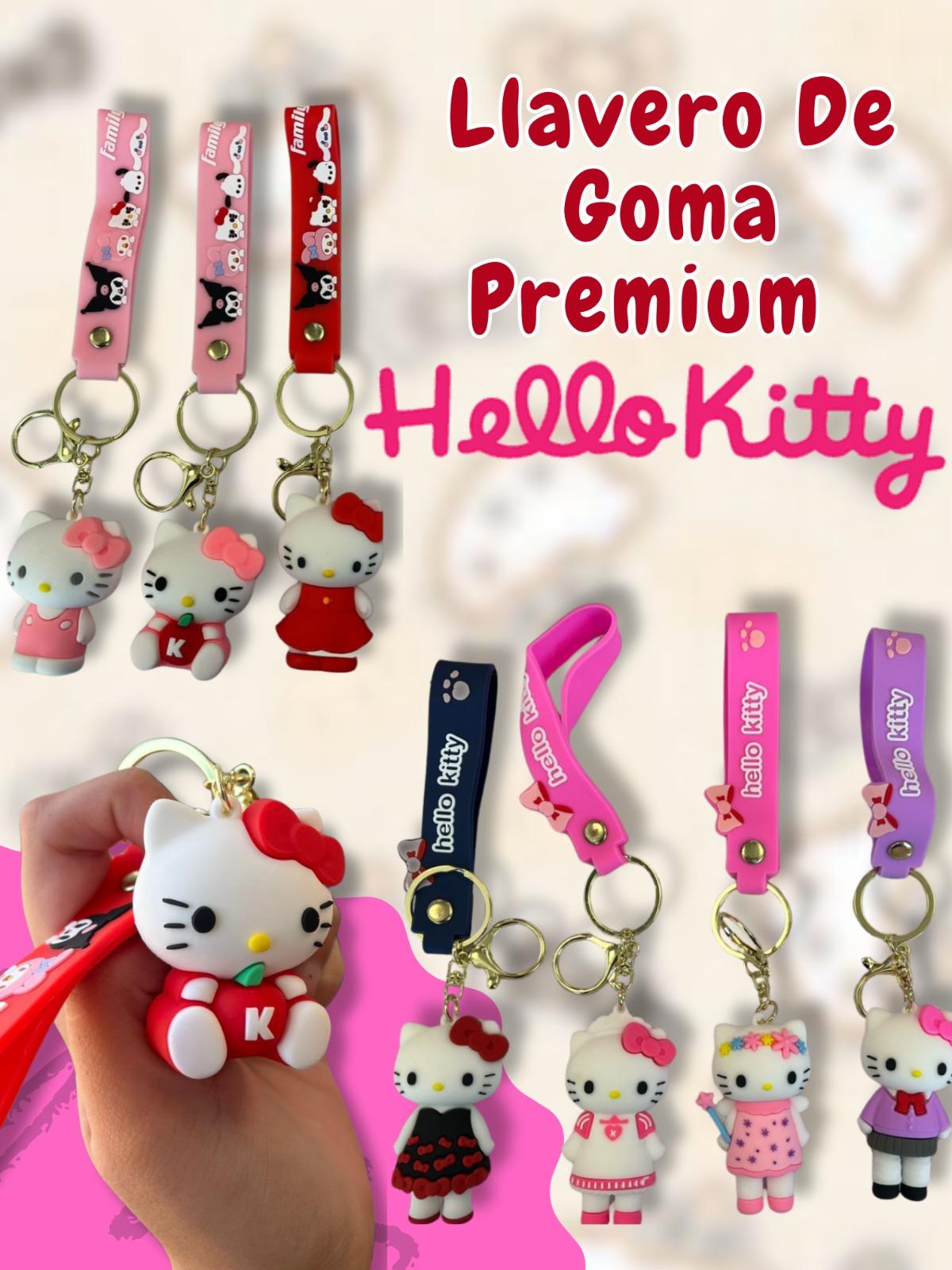 Llavero De Goma Premium Hello Kitty Surtidos