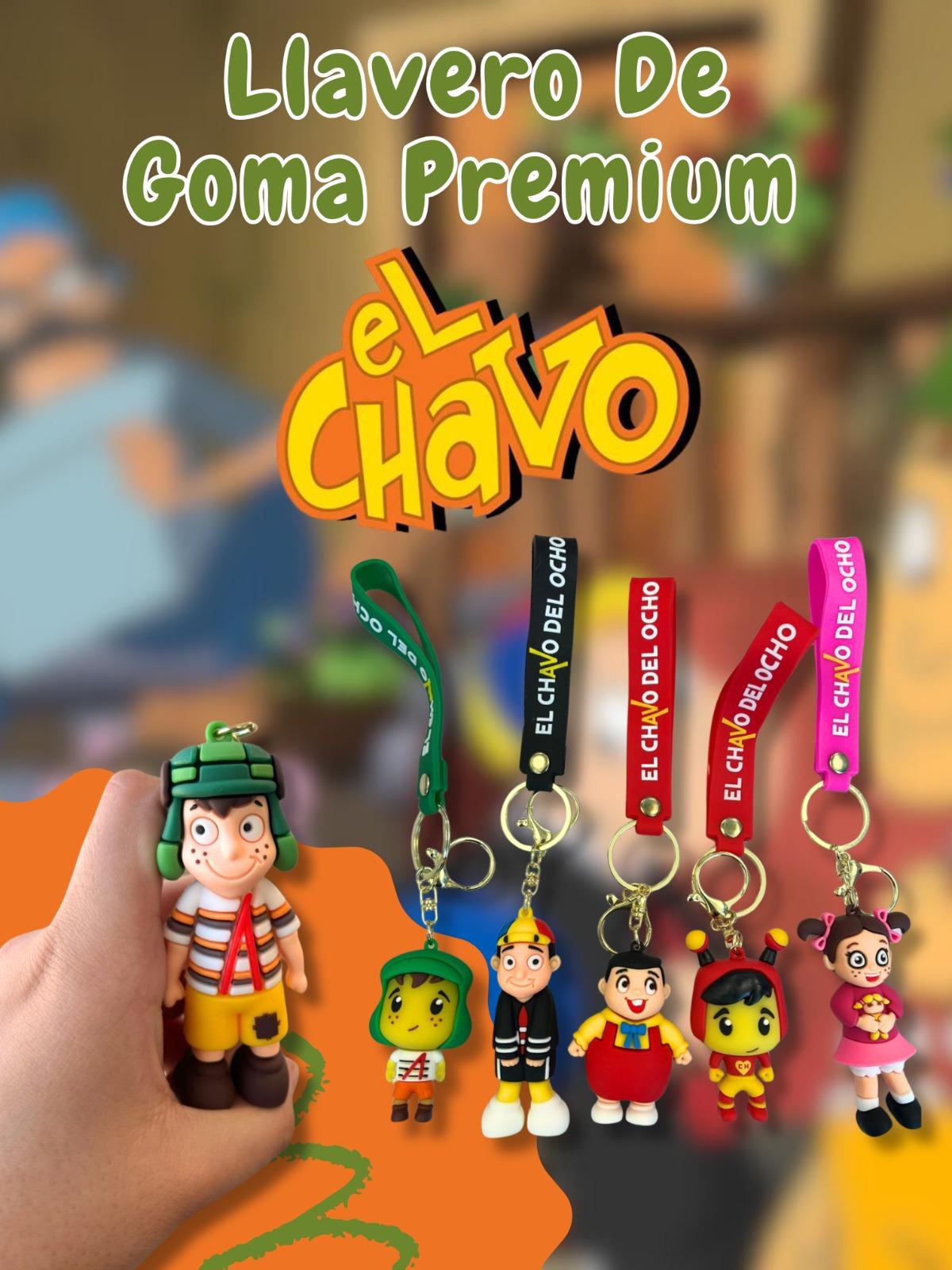 Llavero De Goma Premium El Chavo Del 8