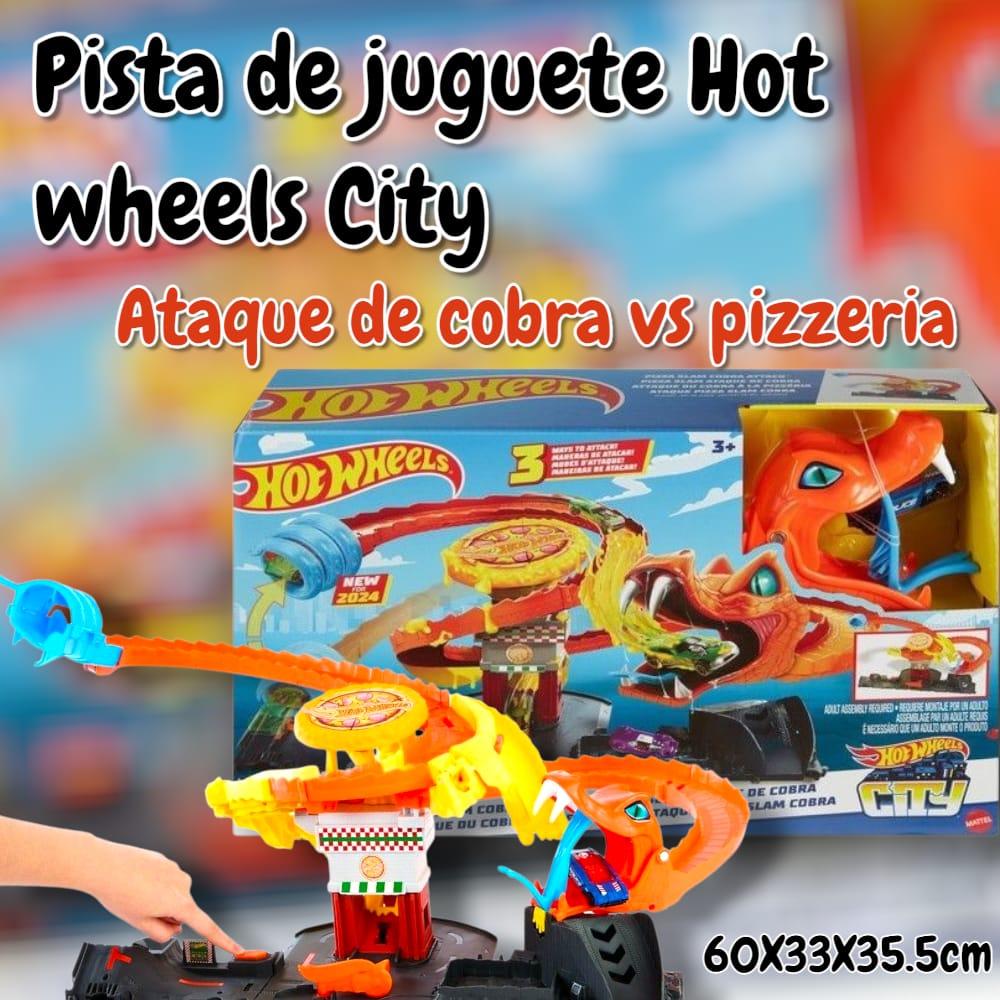 Pista original Hot Wheels City Ataque de Cobra vs Pizzeria