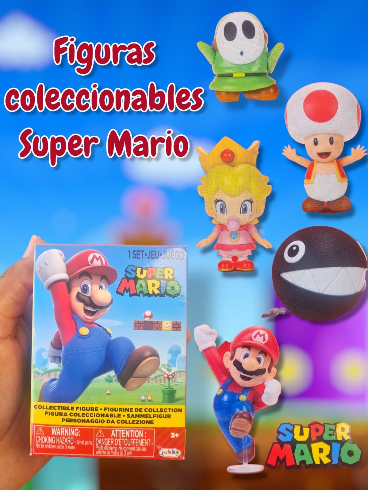 Figuras Jakks Coleccionables sorpresa Super Mario Bros